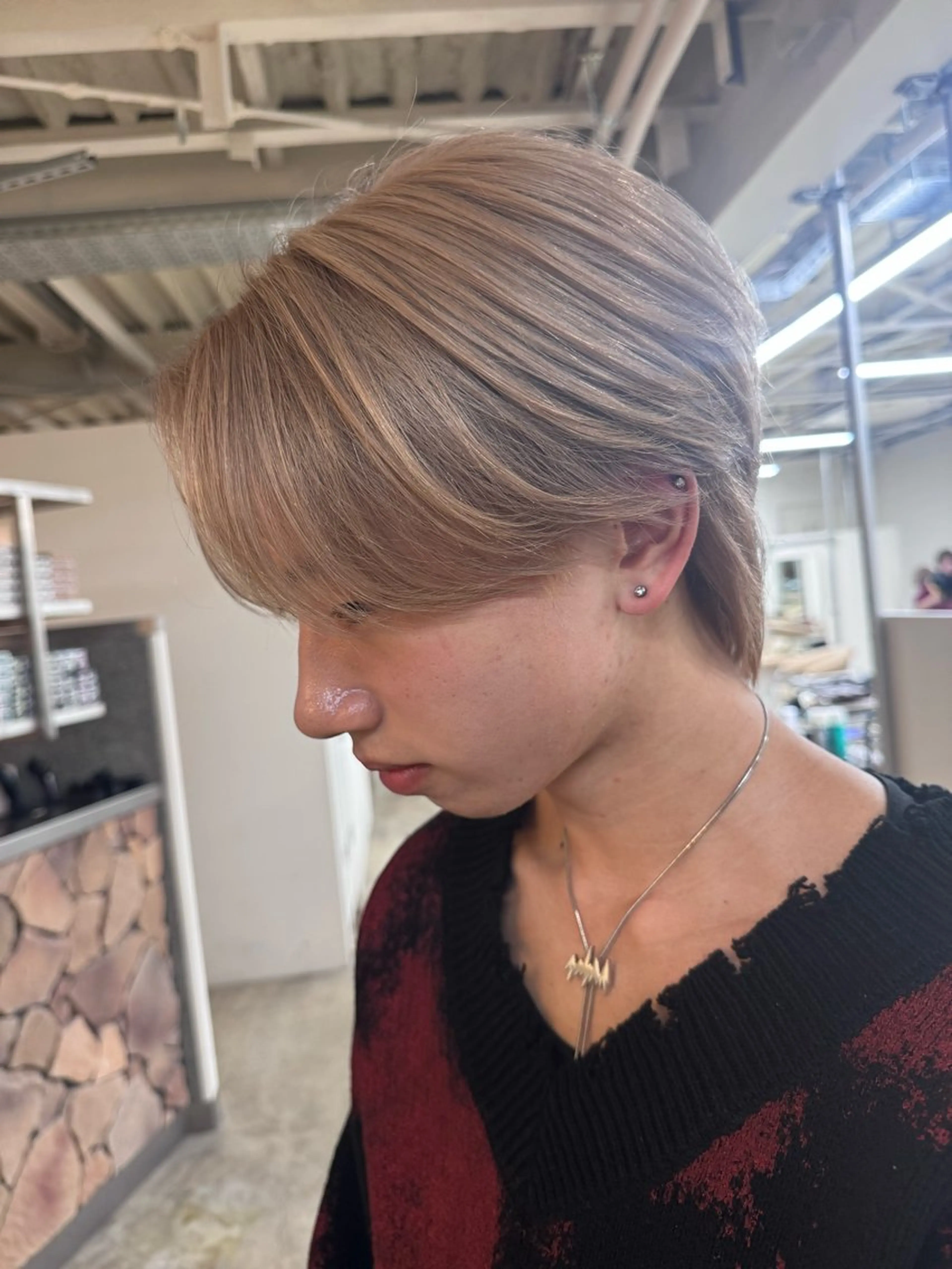 ショート メンズ メンズブリーチ メンズハイトーン マッシュ メンズショート スパイキーショート Tsuyoki .のヘアスタイル