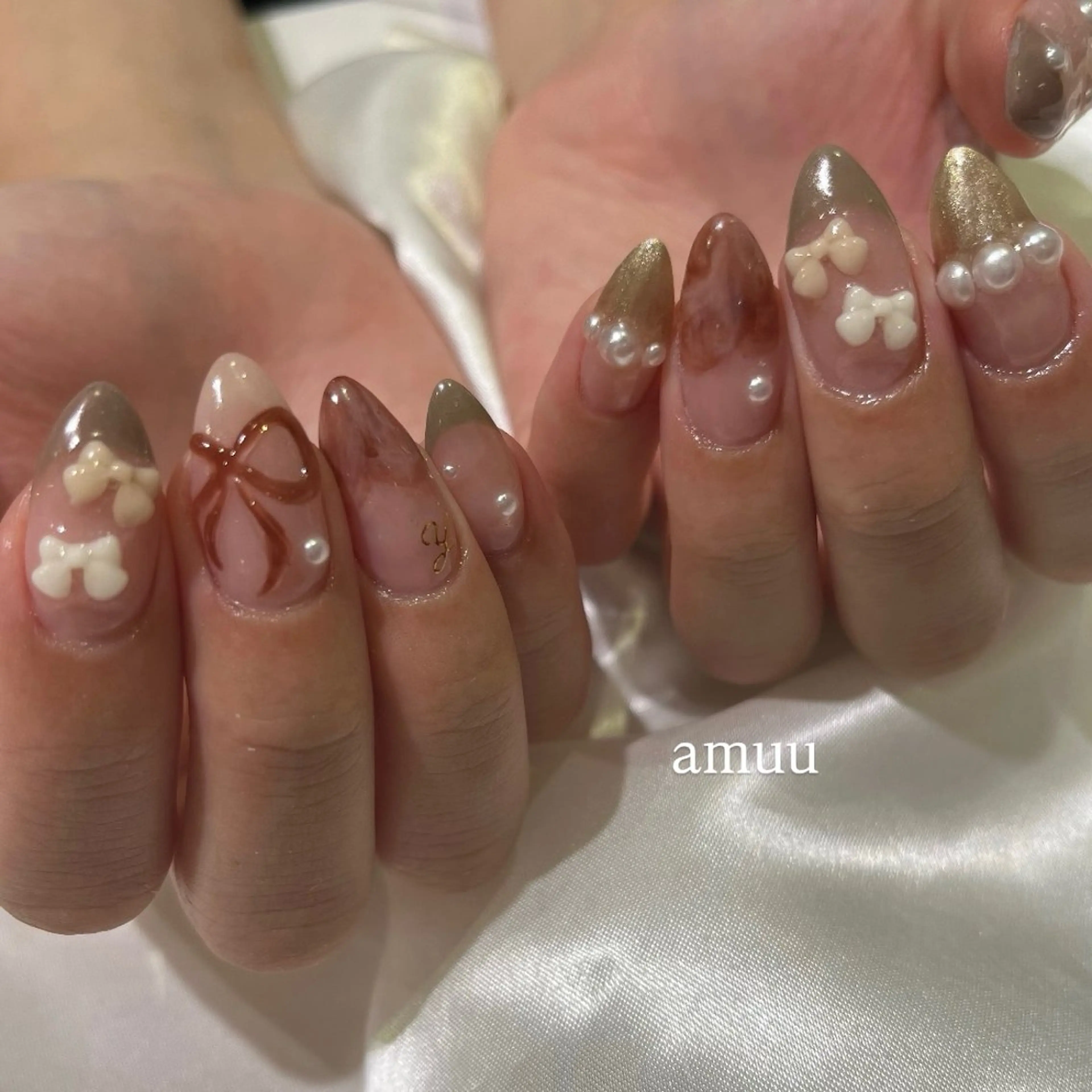 ネイル ハンドネイル amuu所属・amuu/ フィルイン推奨サロンのネイルデザイン