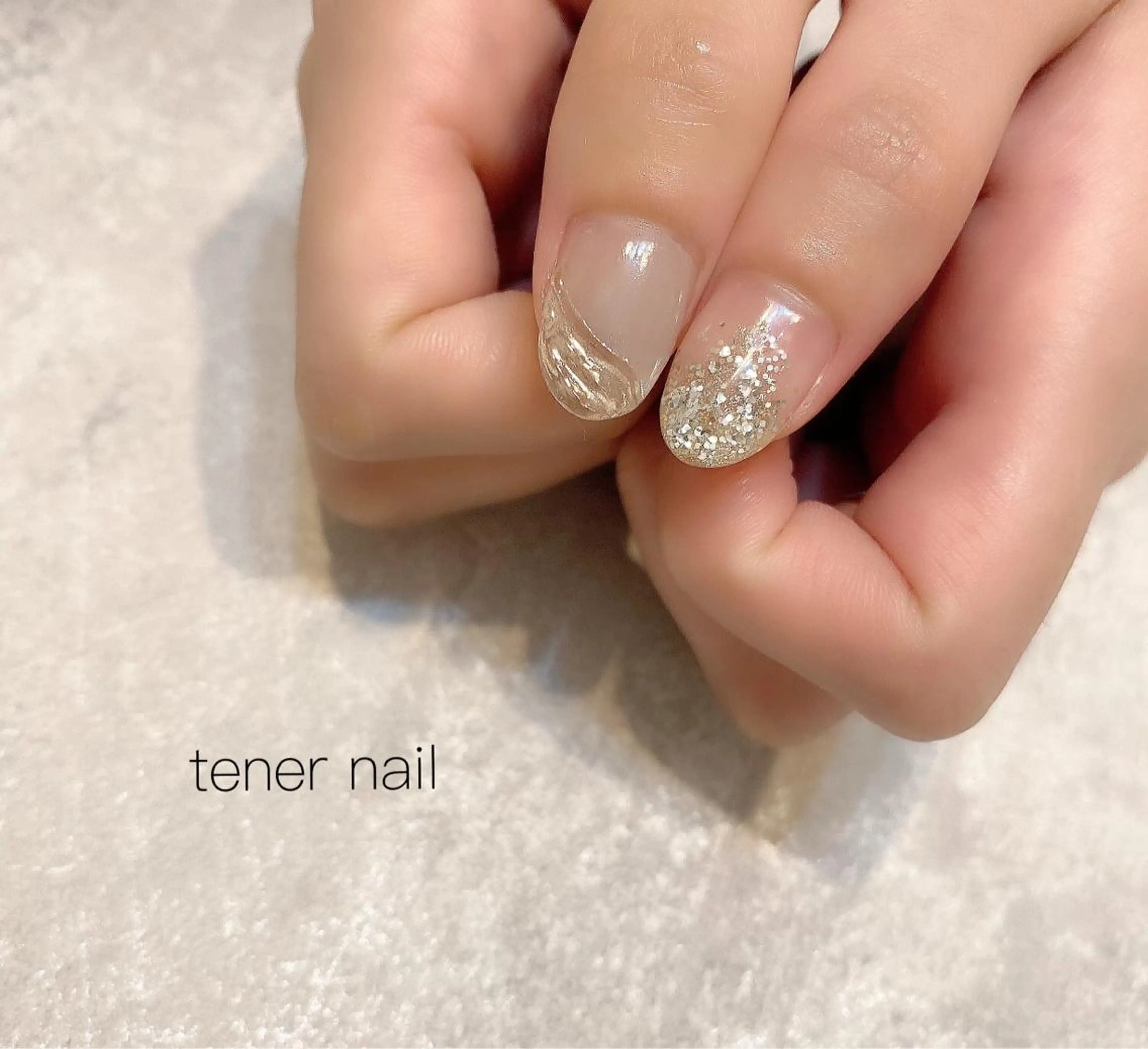 ネイル キラキラネイル テネルネイル tener nailのネイルデザイン