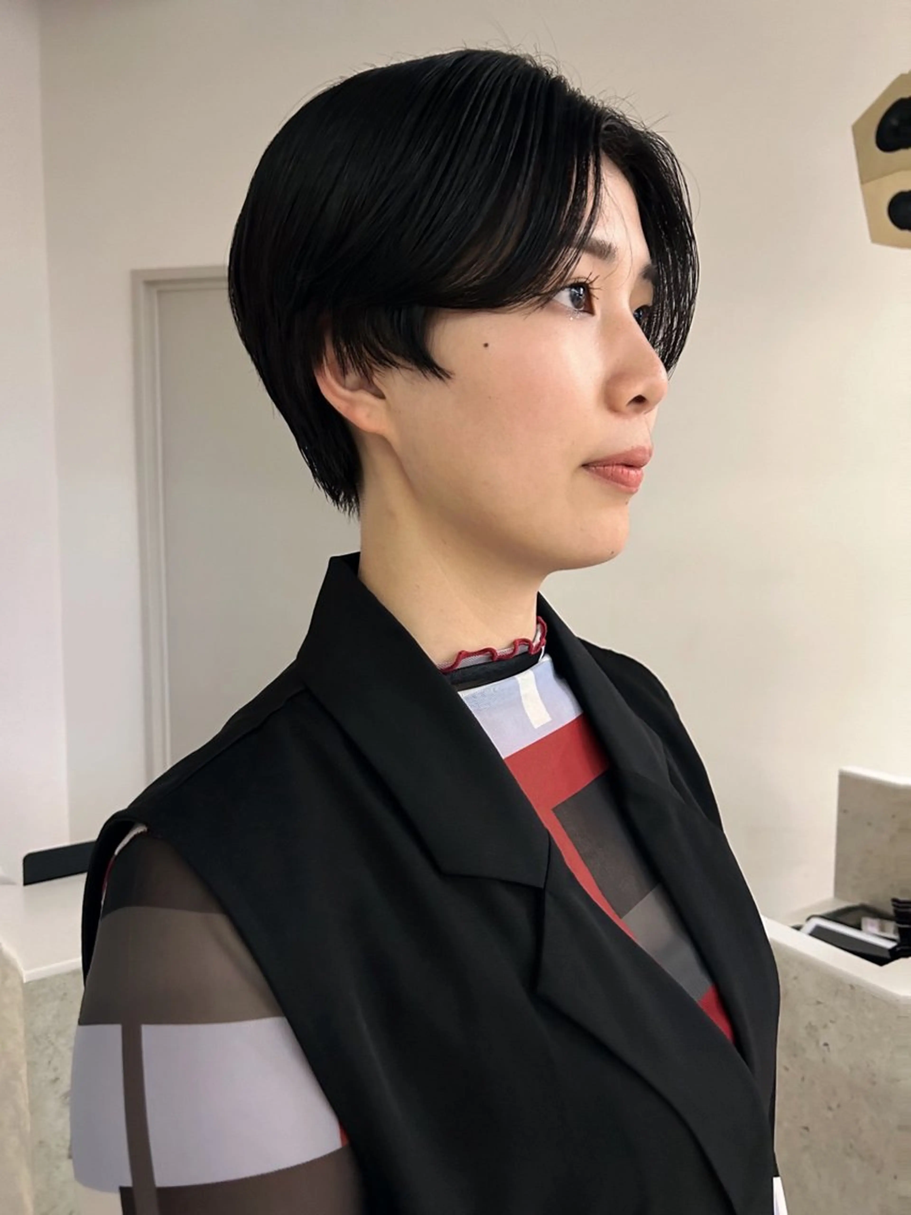 ショート aika/パーマ/ ショート/伏見のヘアスタイル