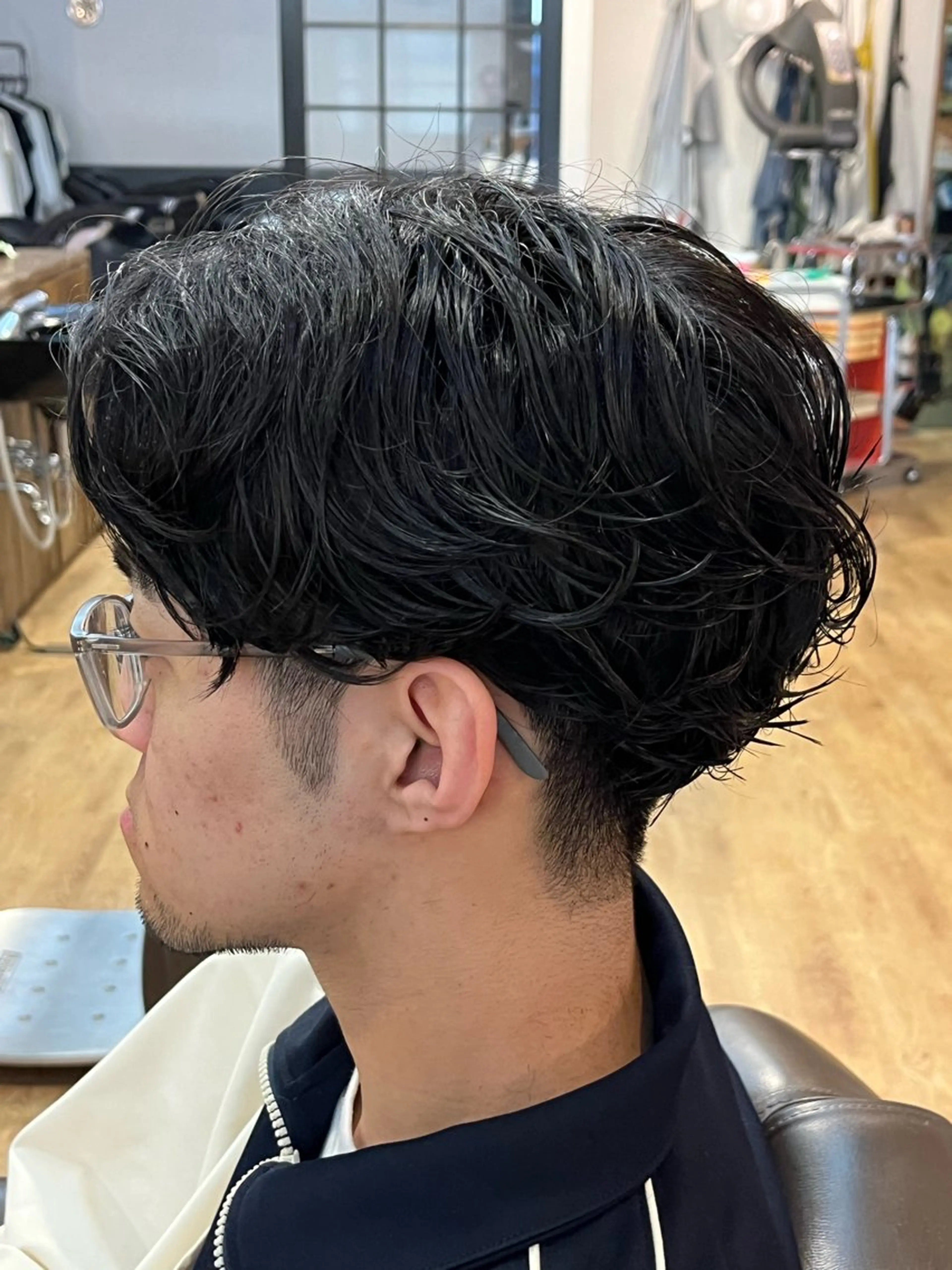 パーマ メンズ 桂 孝太朗のヘアスタイル