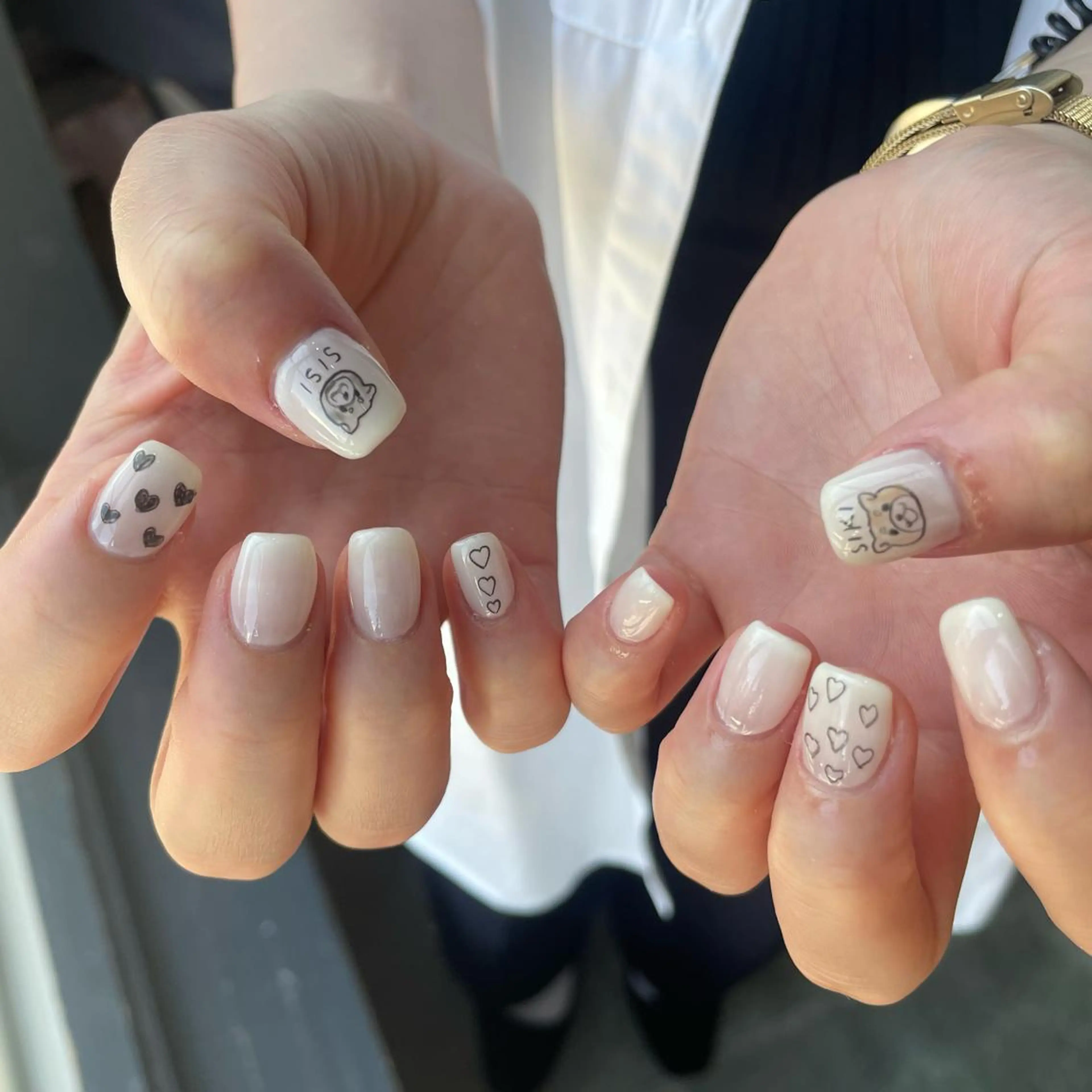 ネイル シンプルネイル SOL　nail イマナカのネイルデザイン