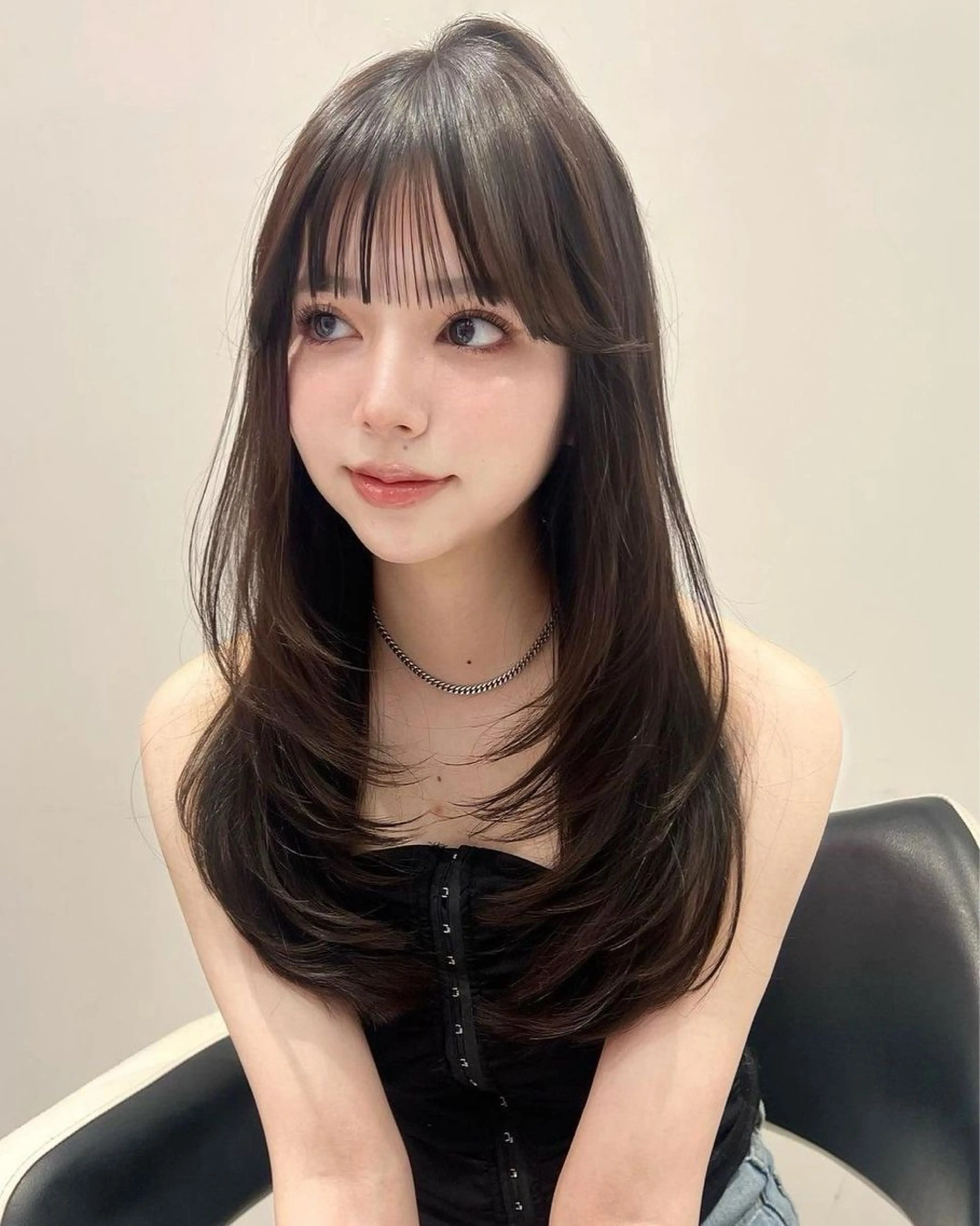 ロング 《期間限定無料》 レイヤーカット✂️のヘアスタイル