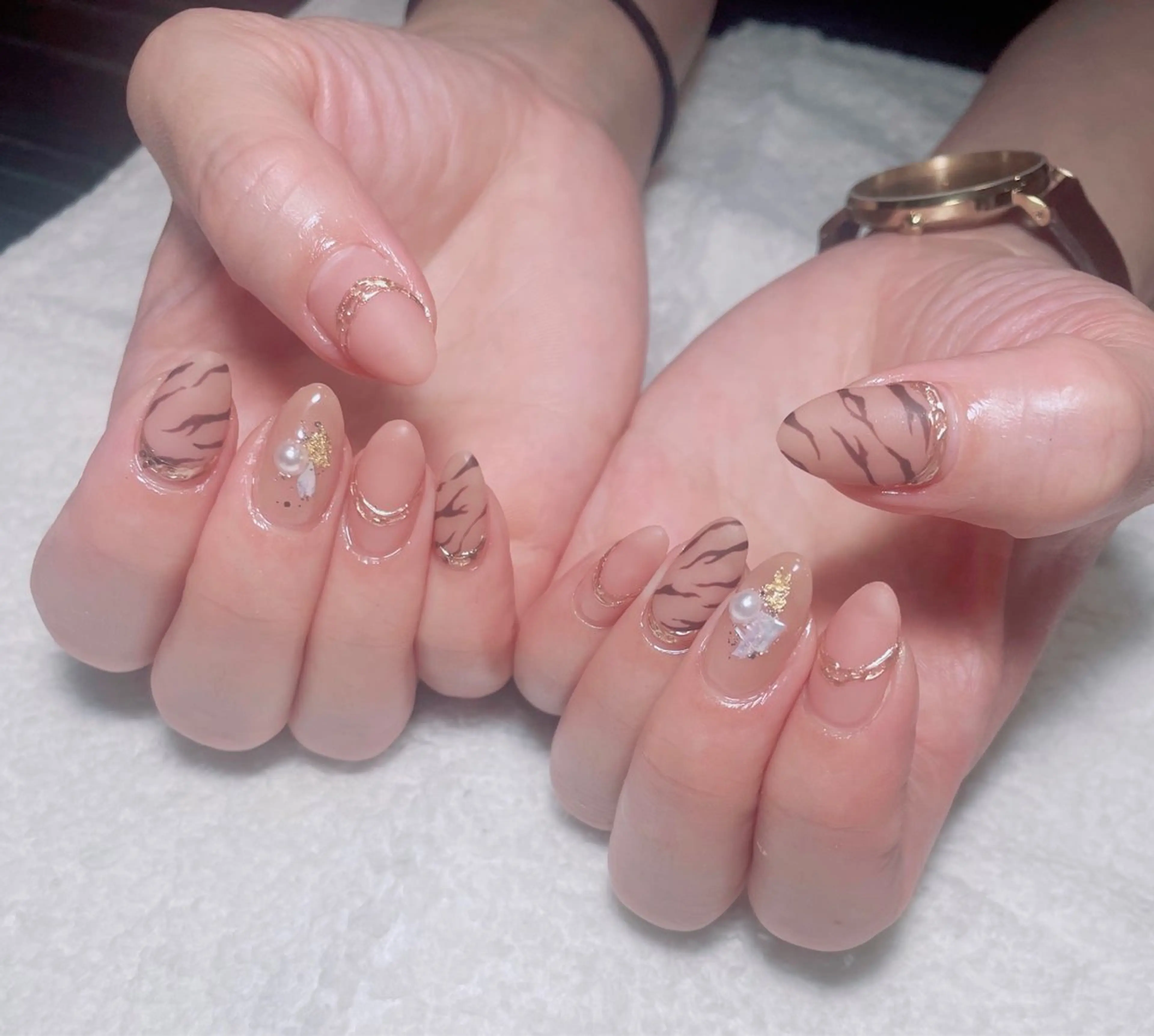 ネイル ハンドネイル 奥田 加奈子のネイルデザイン