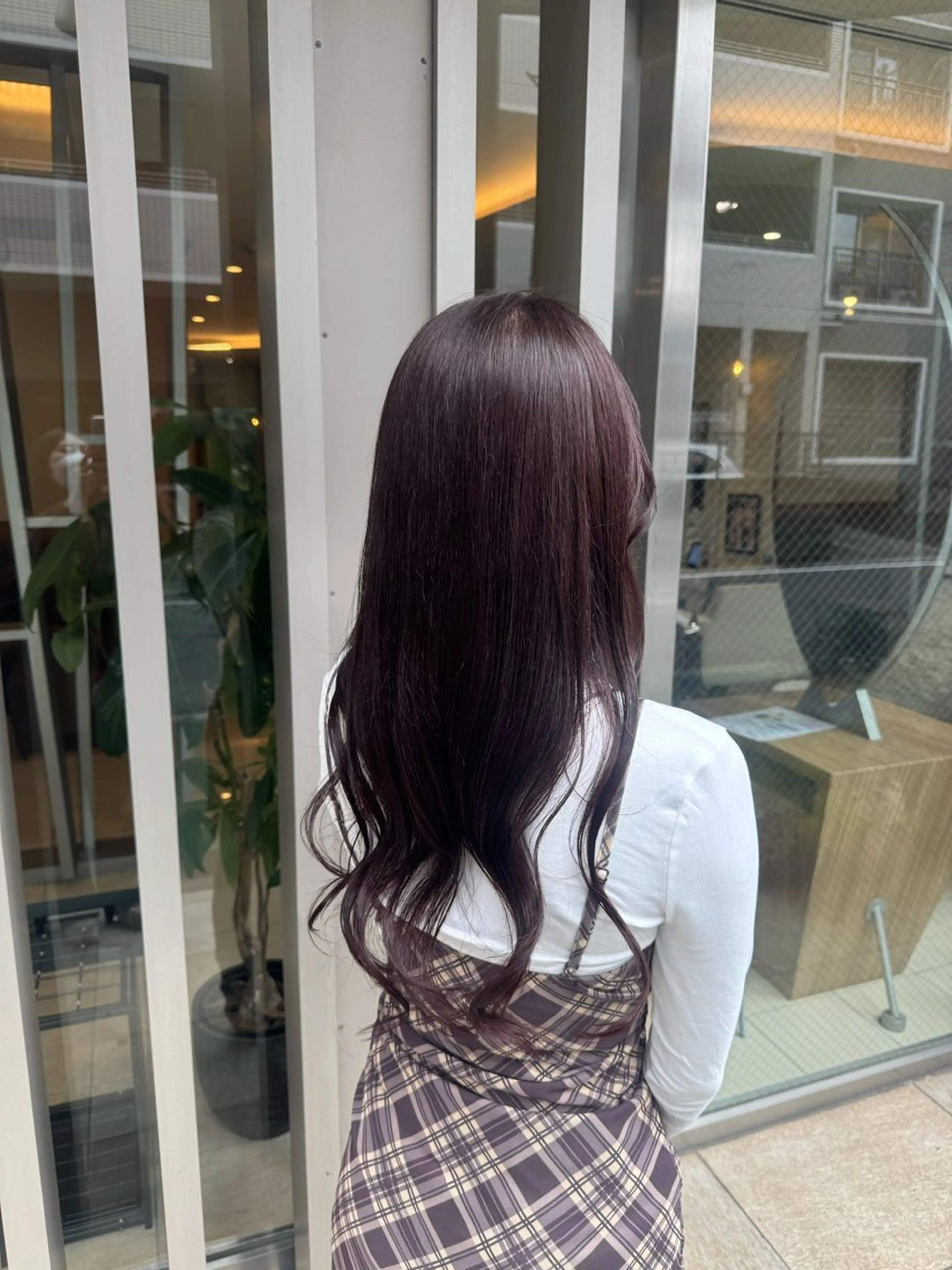ロング ピンクブラウン 💎五十嵐 千夏💎のヘアスタイル