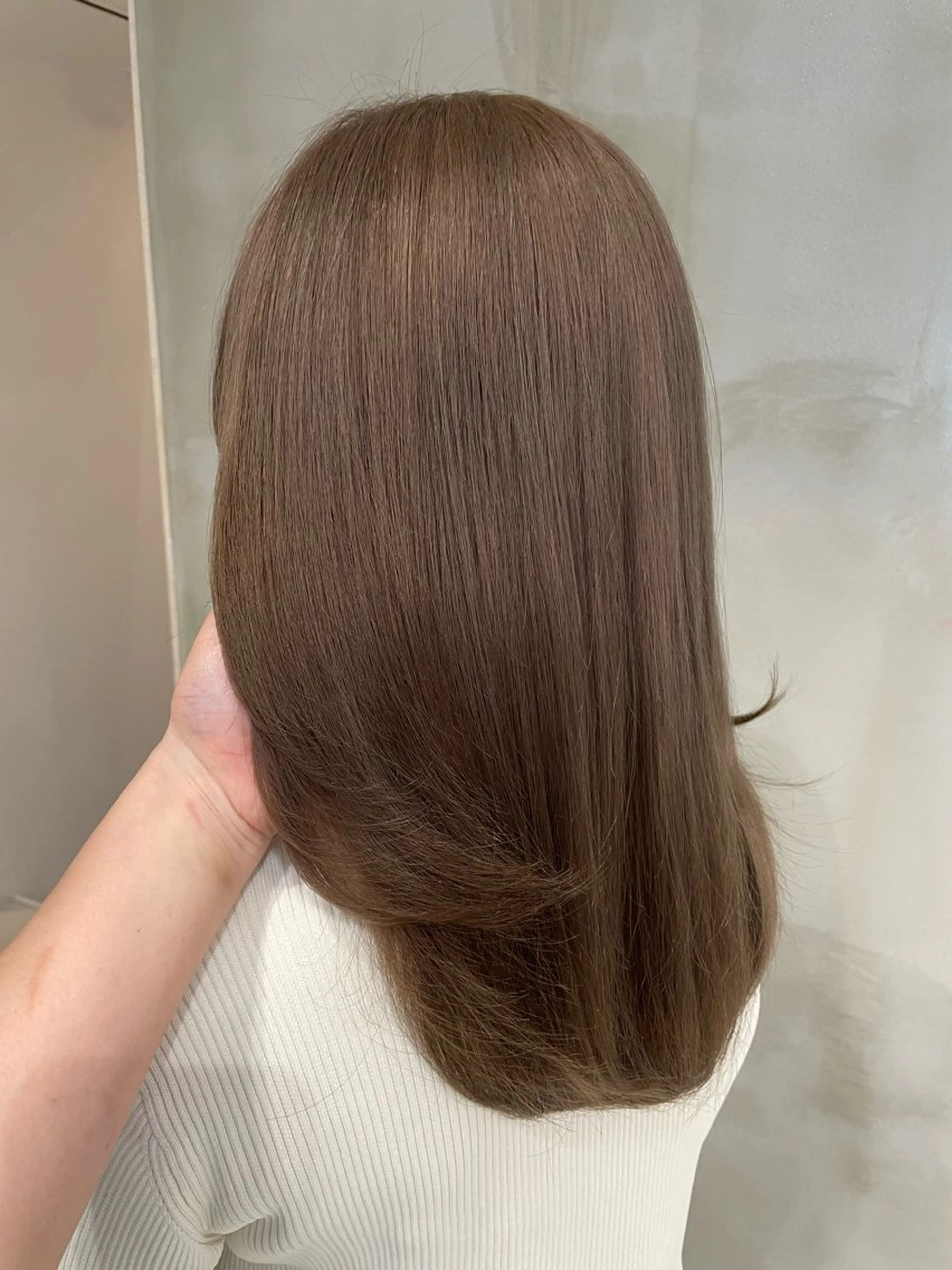 カラー ブリーチ 暖色艶カラー💞 karenのヘアスタイル