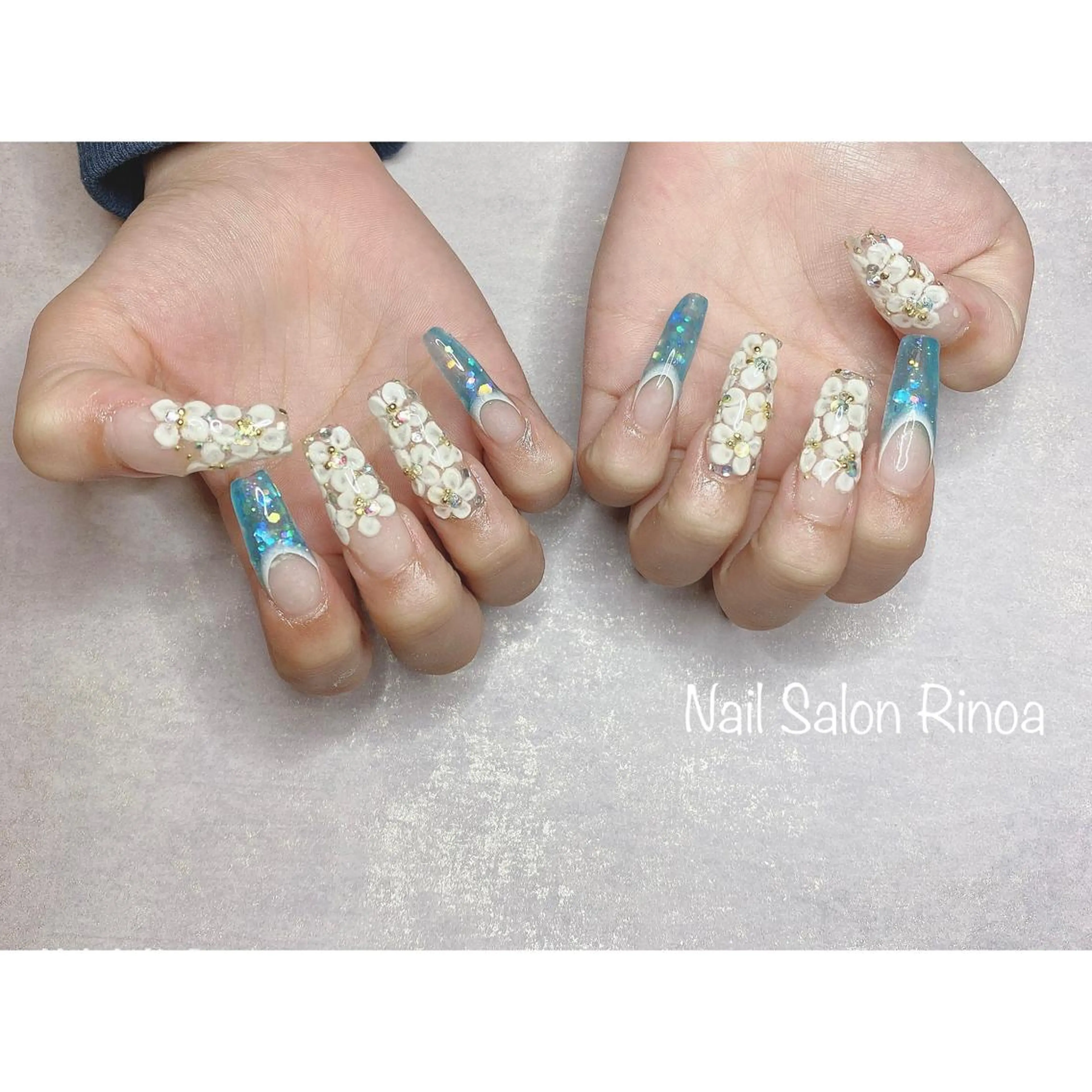 ネイル スカルプネイル Nail Salon Rinoaのネイルデザイン