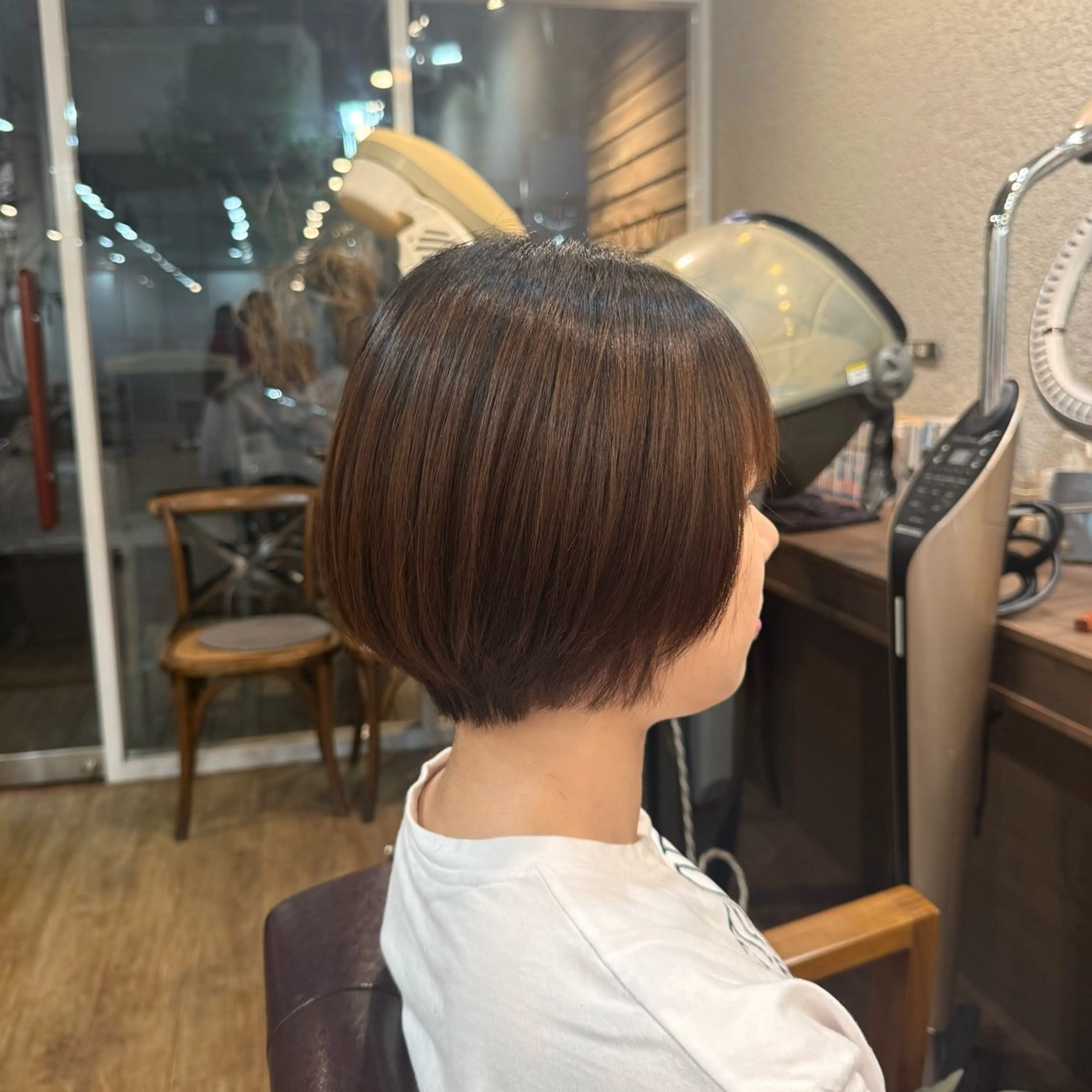 ショート ついざき はるかのヘアスタイル