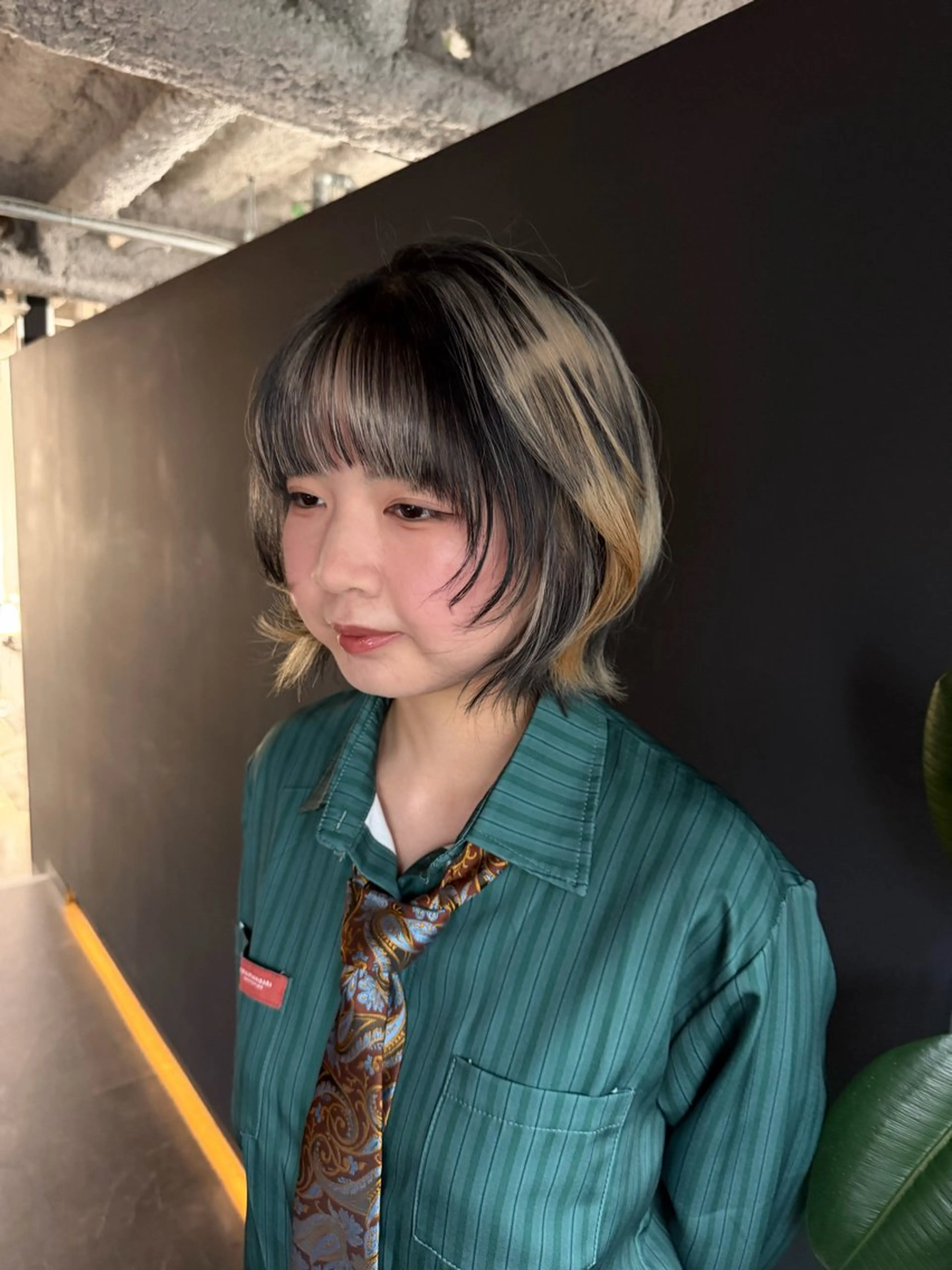 ショート カラー カット ヘアカラー ブリーチ/エクステ/ 新宿/アリルのヘアスタイル