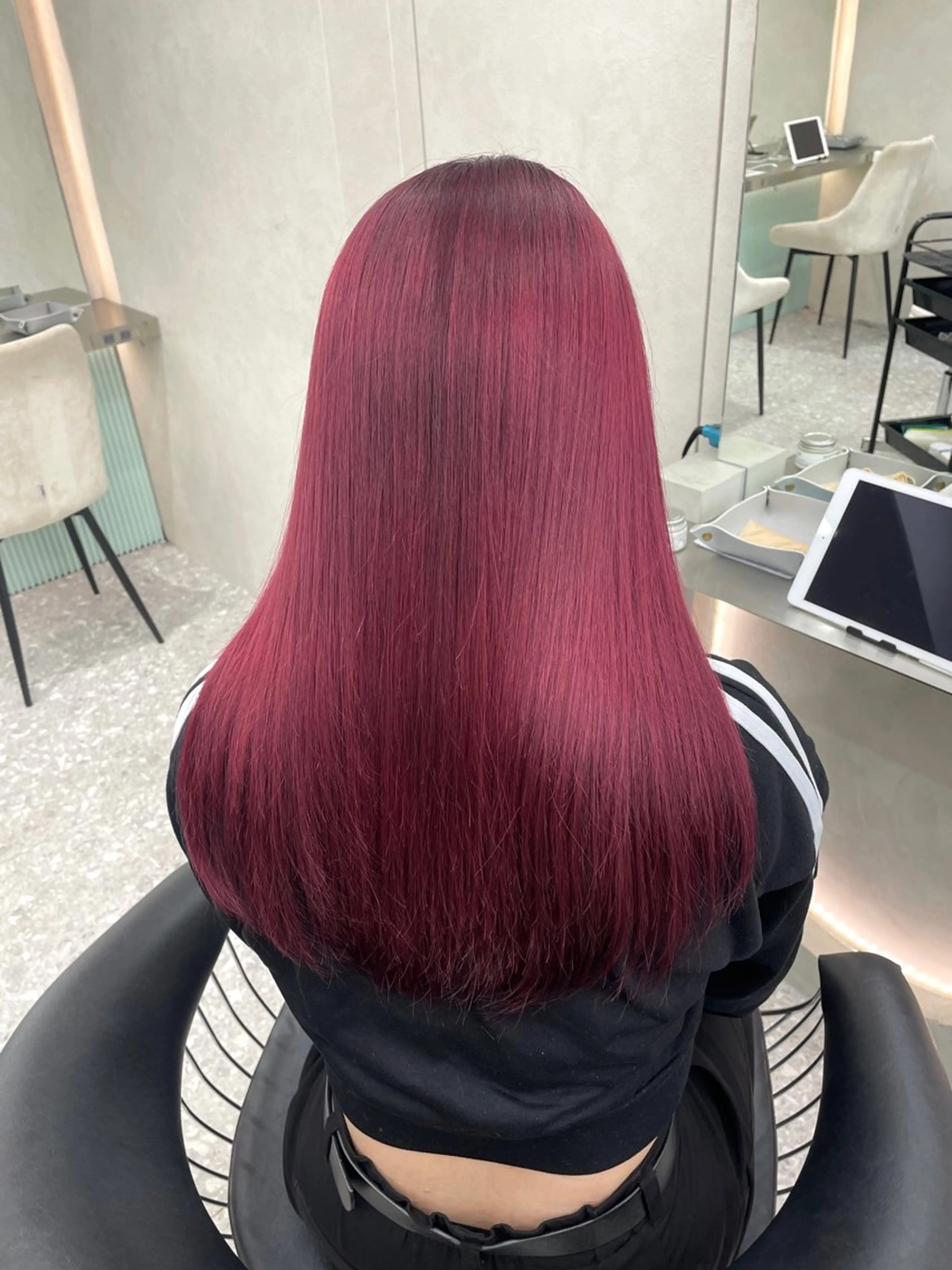 ロング カラー 韓国ヘア/レイヤー Londエレンのヘアスタイル