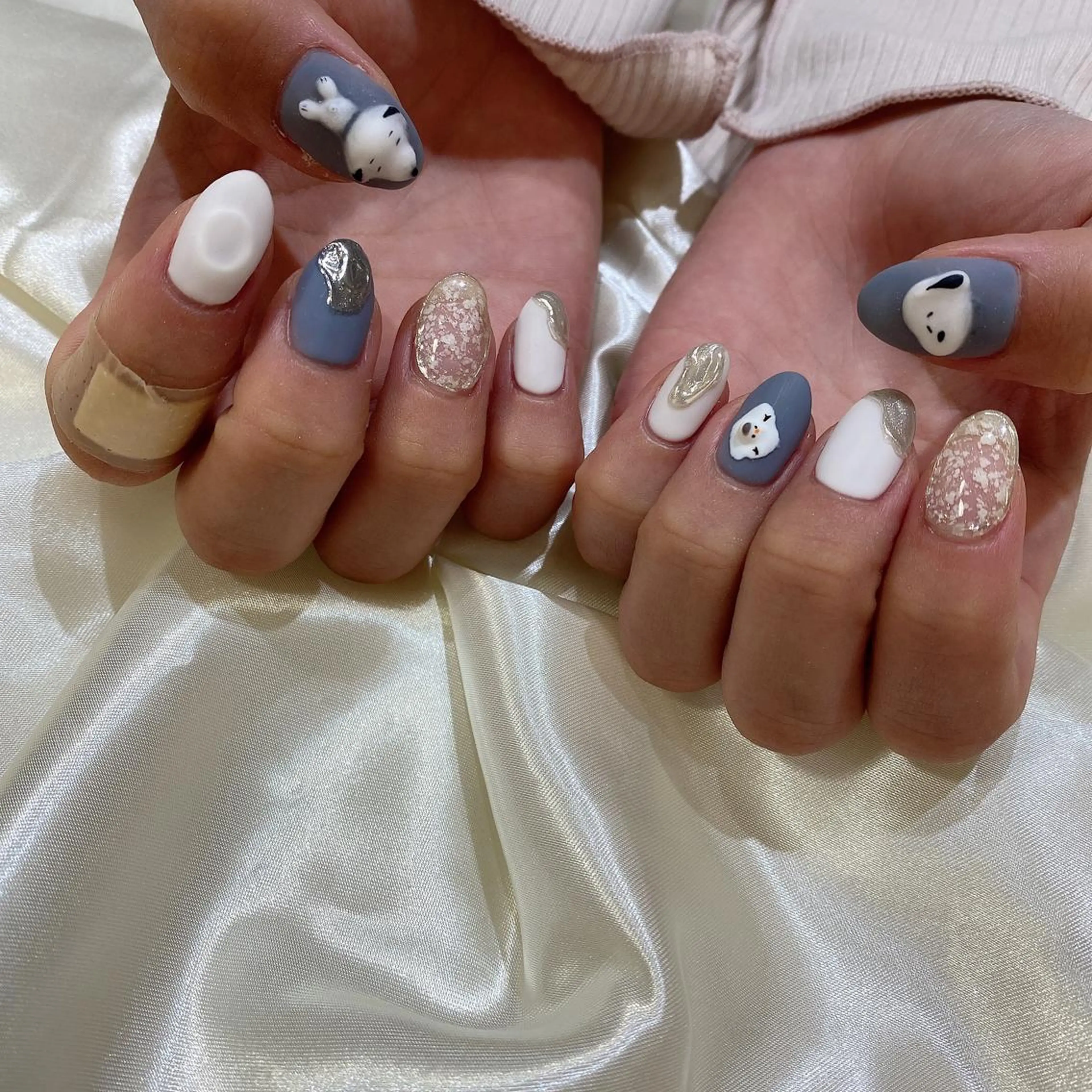 ネイル ハンドネイル 西岡 杏のネイルデザイン