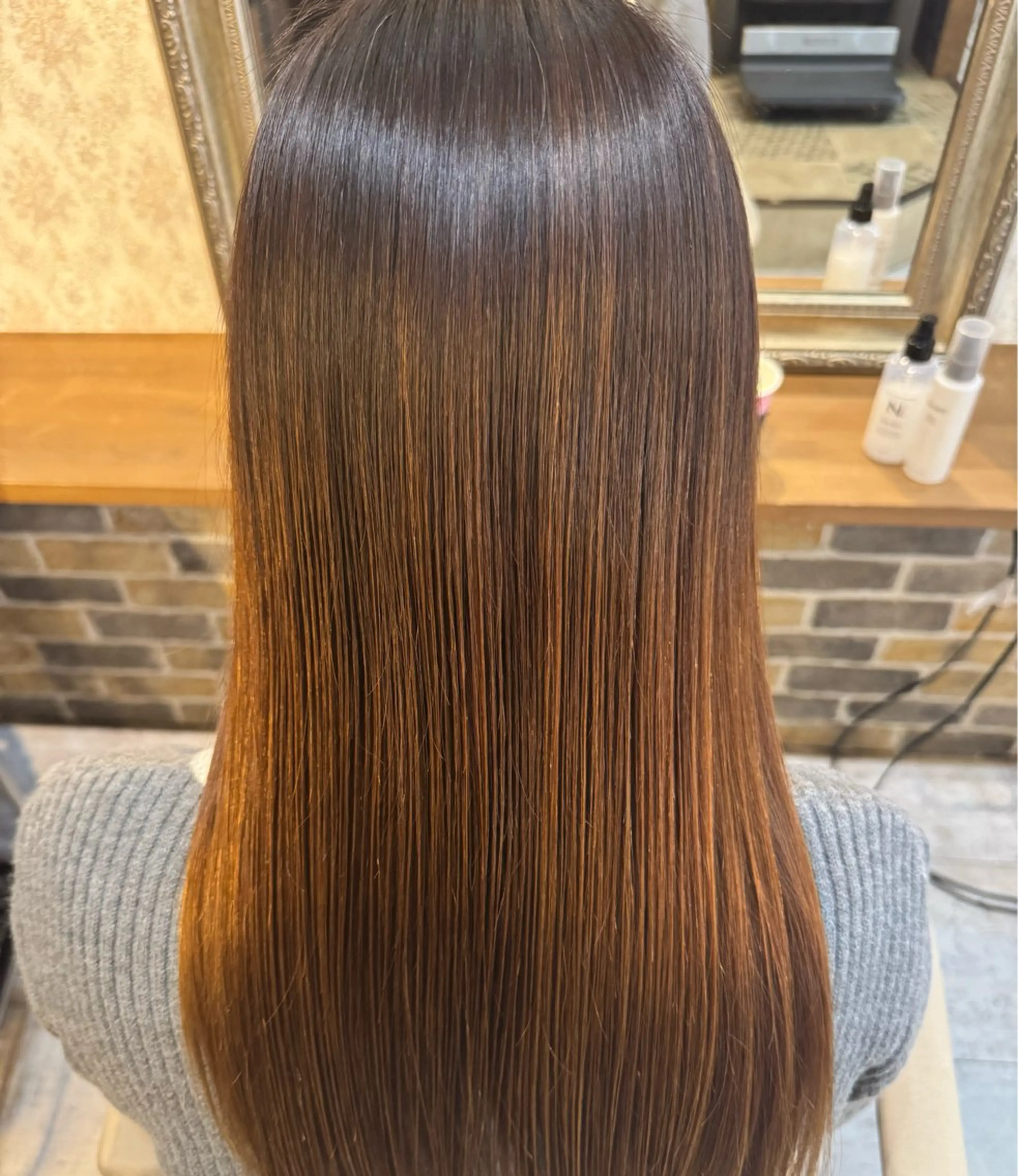angelica布施 窪田隆平のヘアスタイル