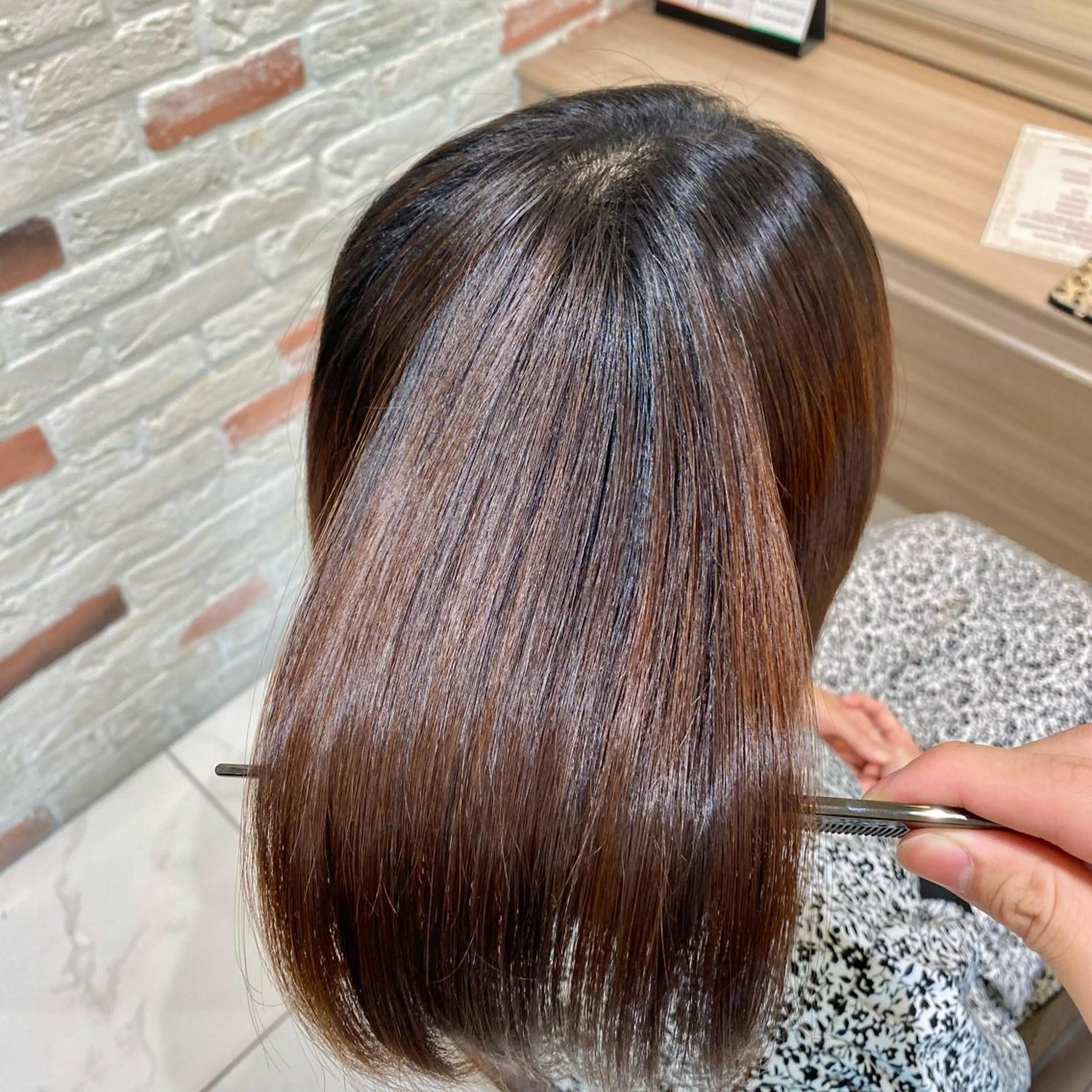 ショート ショートヘア 縮毛矯正 トリートメント ✨美髪／縮毛矯正 講師 ／塚田健✨のヘアスタイル