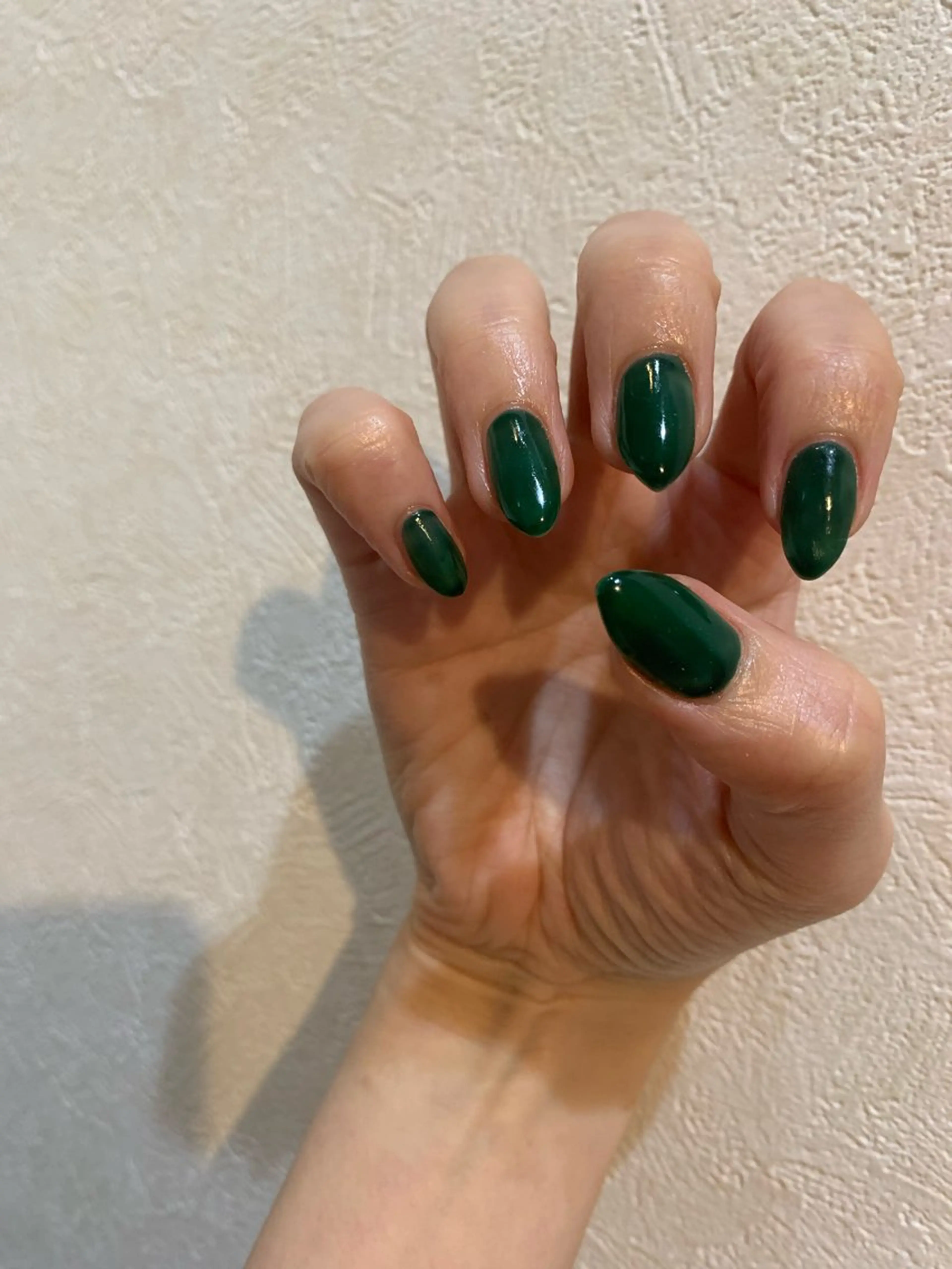ネイル グリーン ハンドネイル Coconail 恭子のネイルデザイン