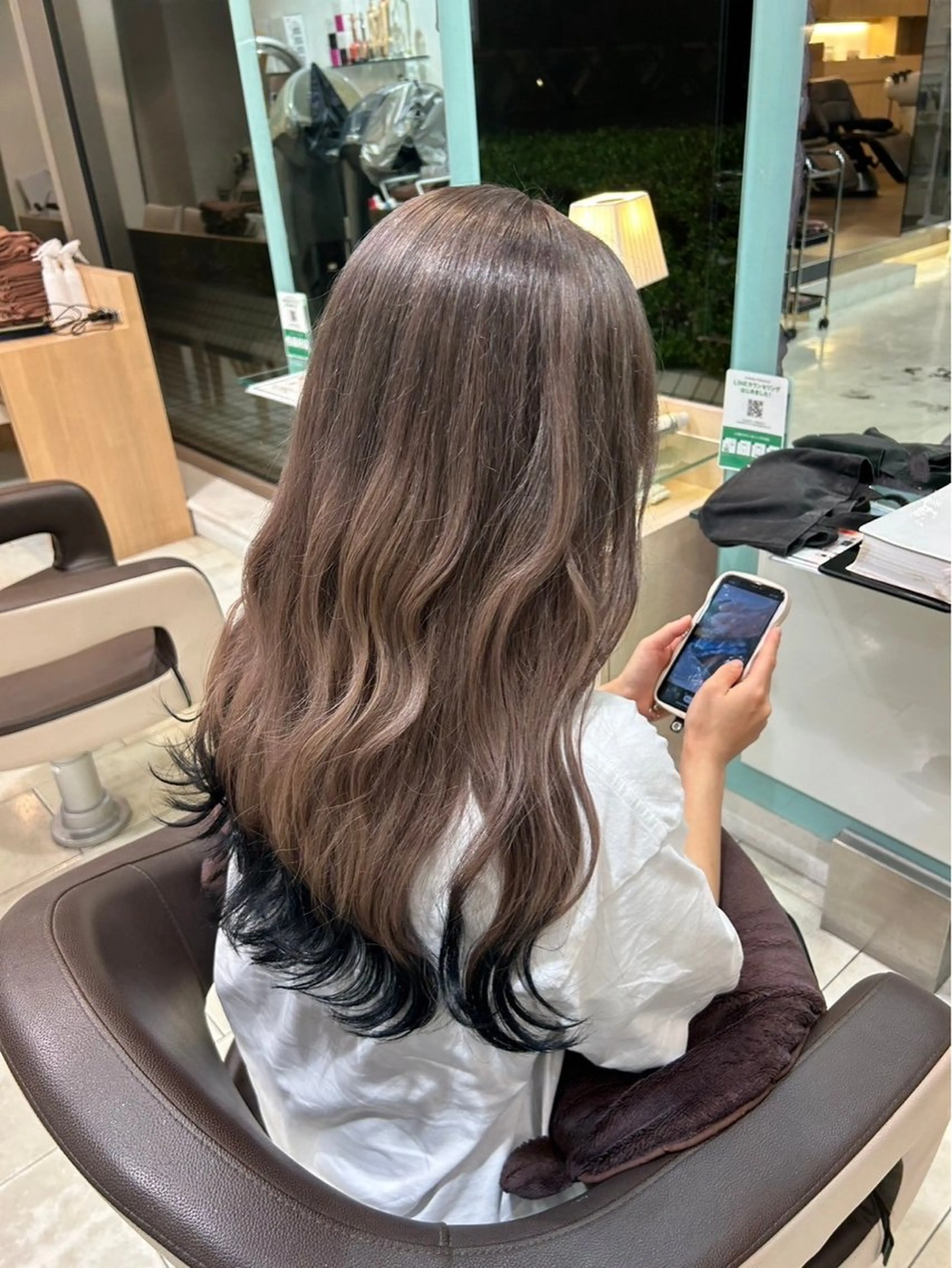 ロング カット 透明感カラー／ 艶髪／たなべだいのヘアスタイル