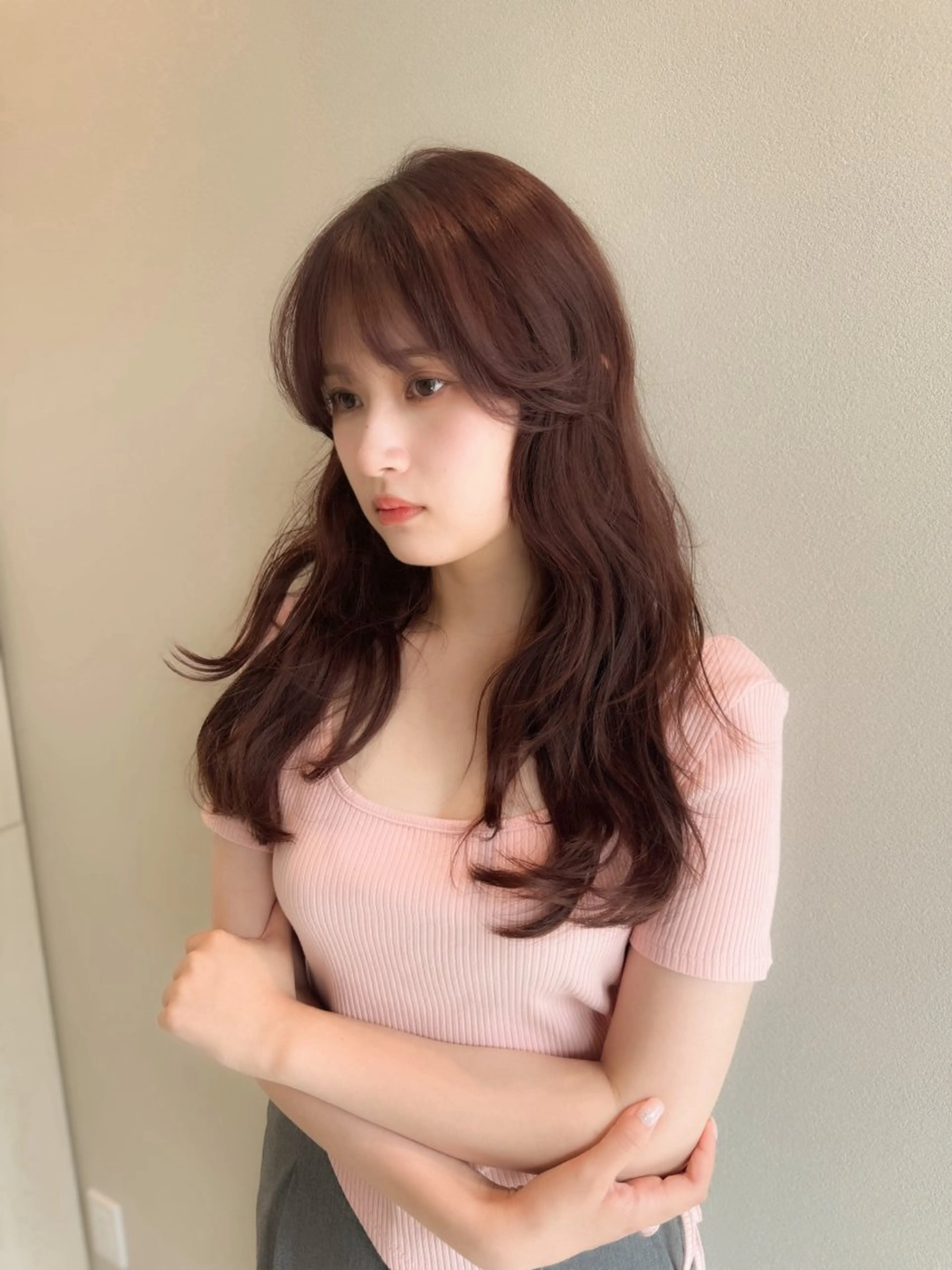 ロング カラー カット ヘアカラー トリートメント ヘアセット ✂️似合わせの魔術師 石田一樹✂️のヘアスタイル