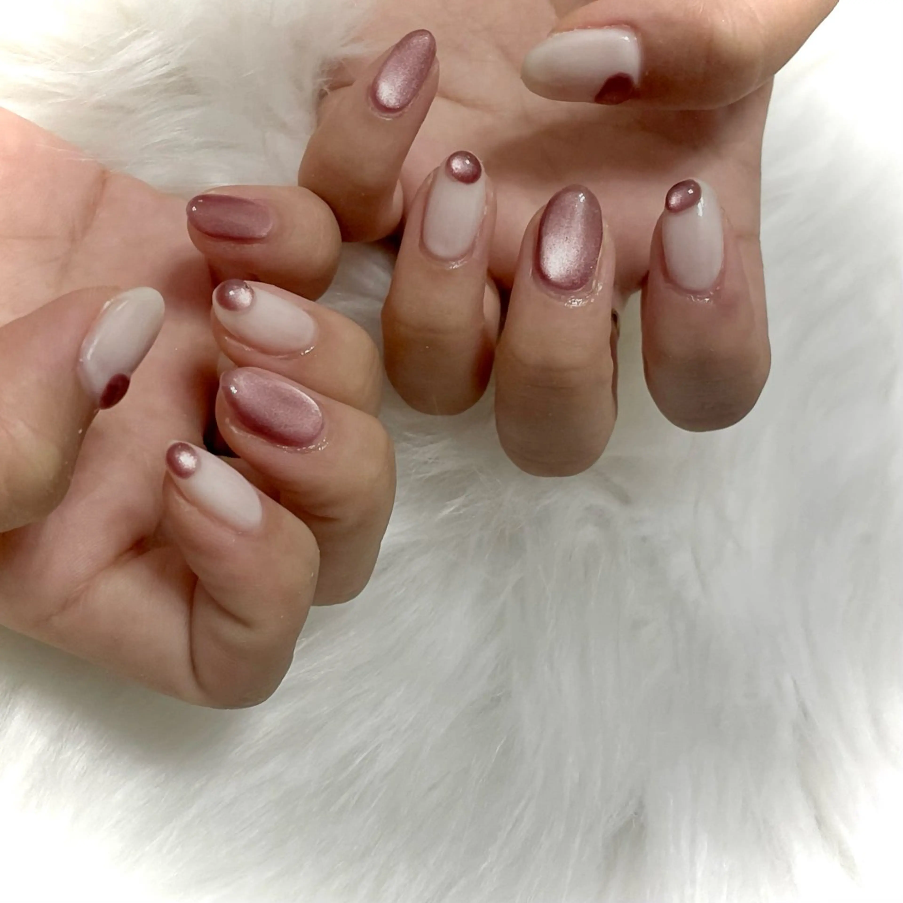 ネイル マグネットネイル ハンドネイル timtam --sakiのネイルデザイン