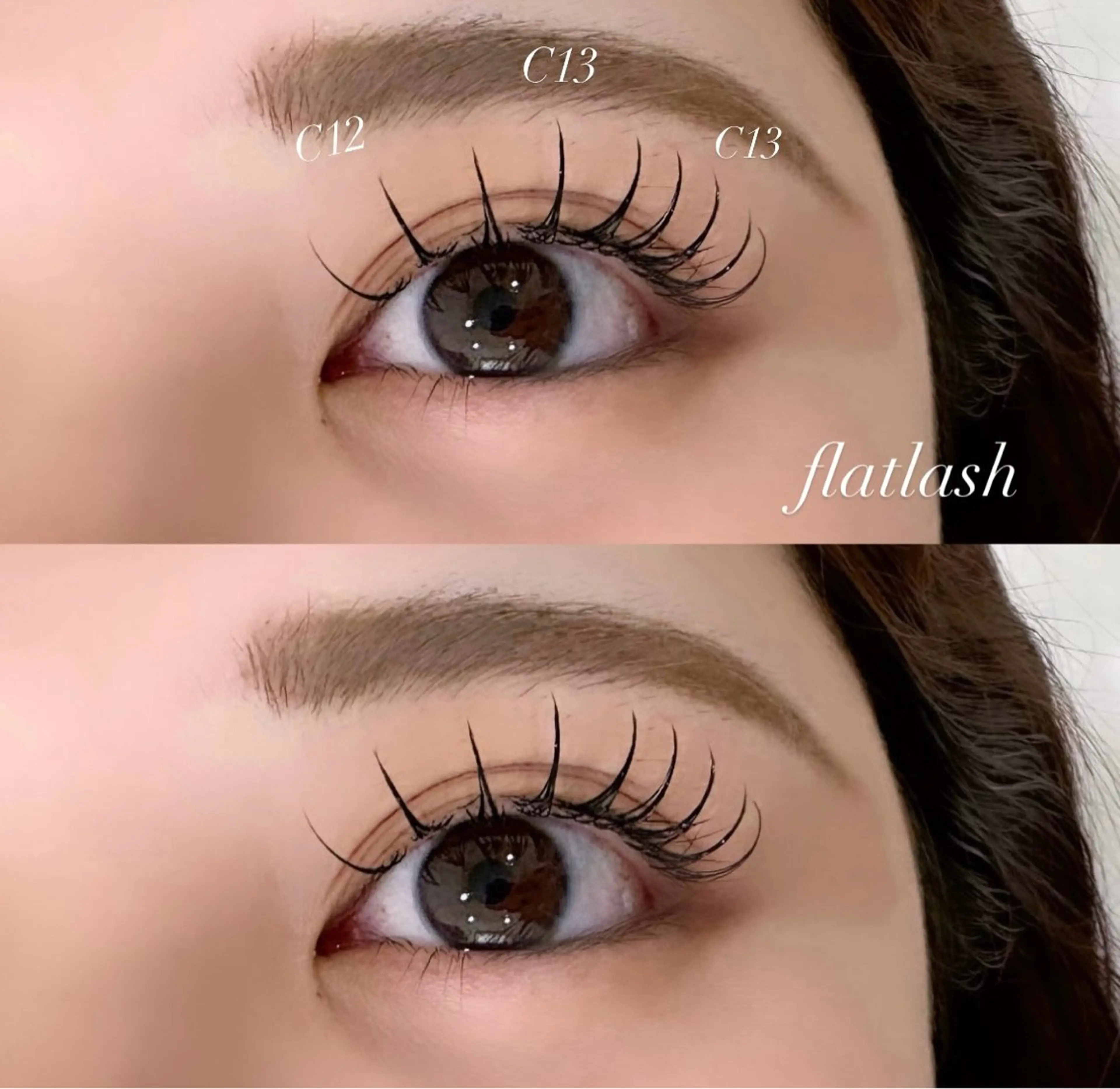 マツエク・マツパ マツエク prize iris ASUKAのマツエク・マツパデザイン