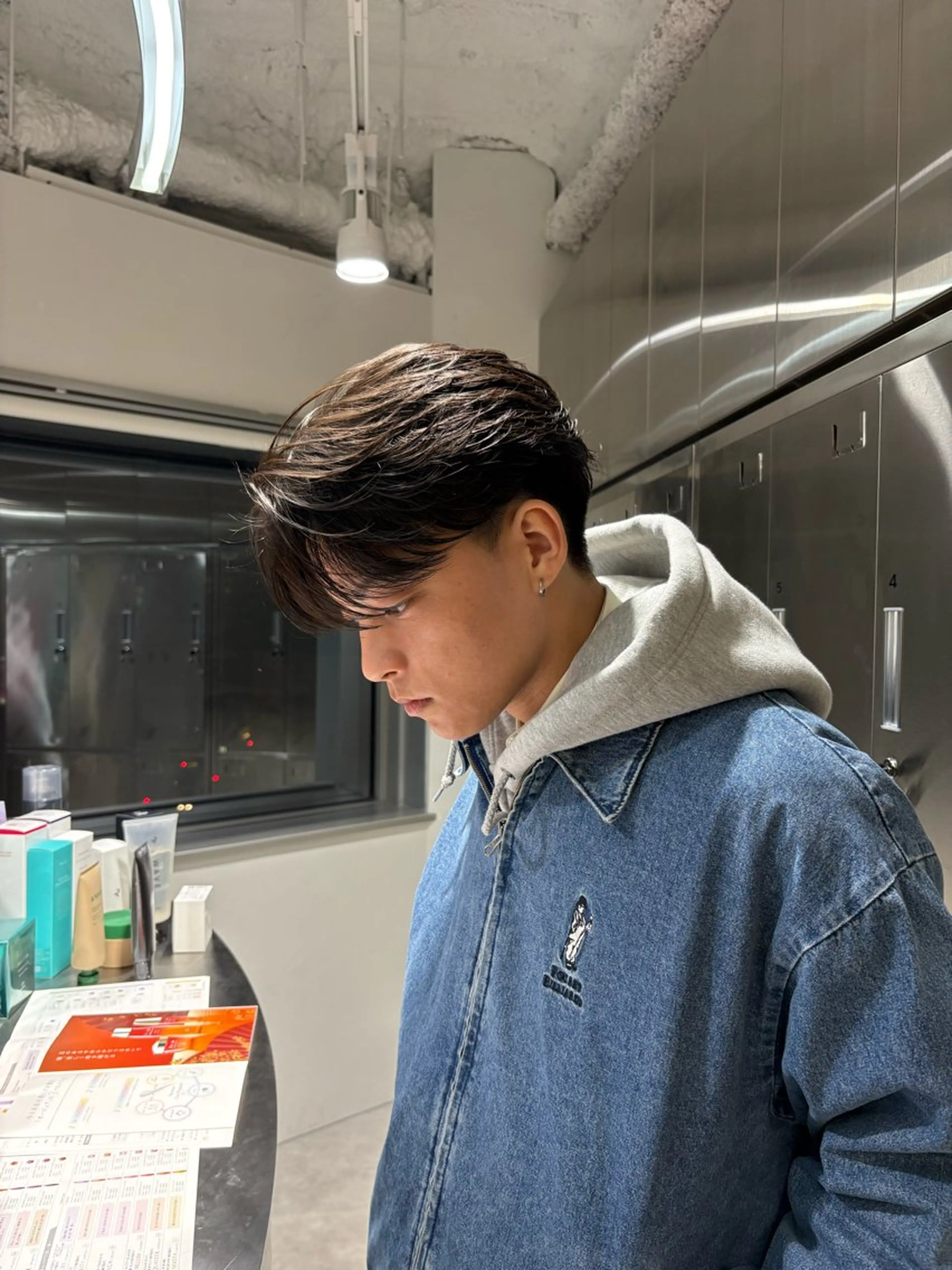 パーマ メンズ カット パーマ fifth 桐山 蒼史のヘアスタイル