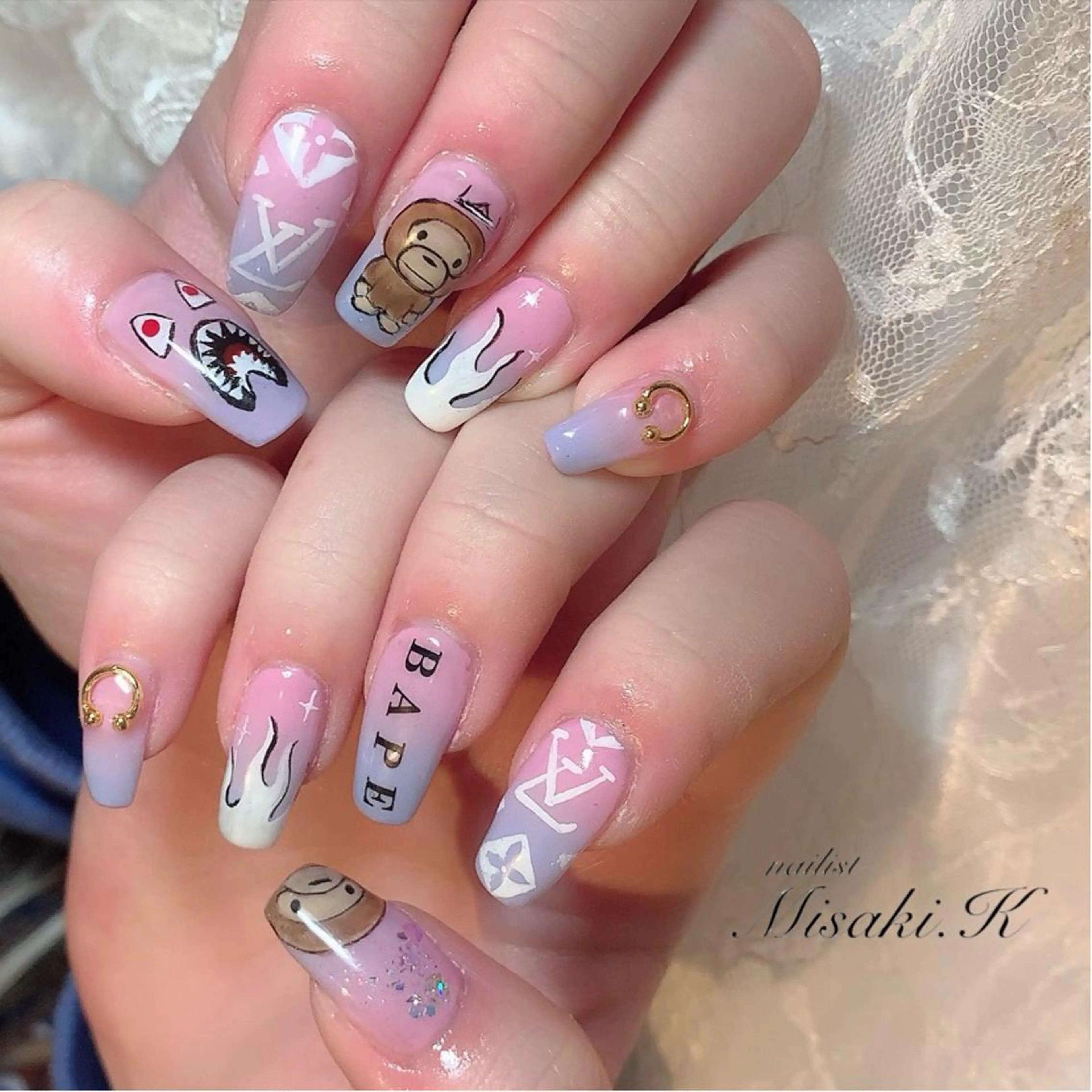 ネイル アートネイル K. Misakiのネイルデザイン