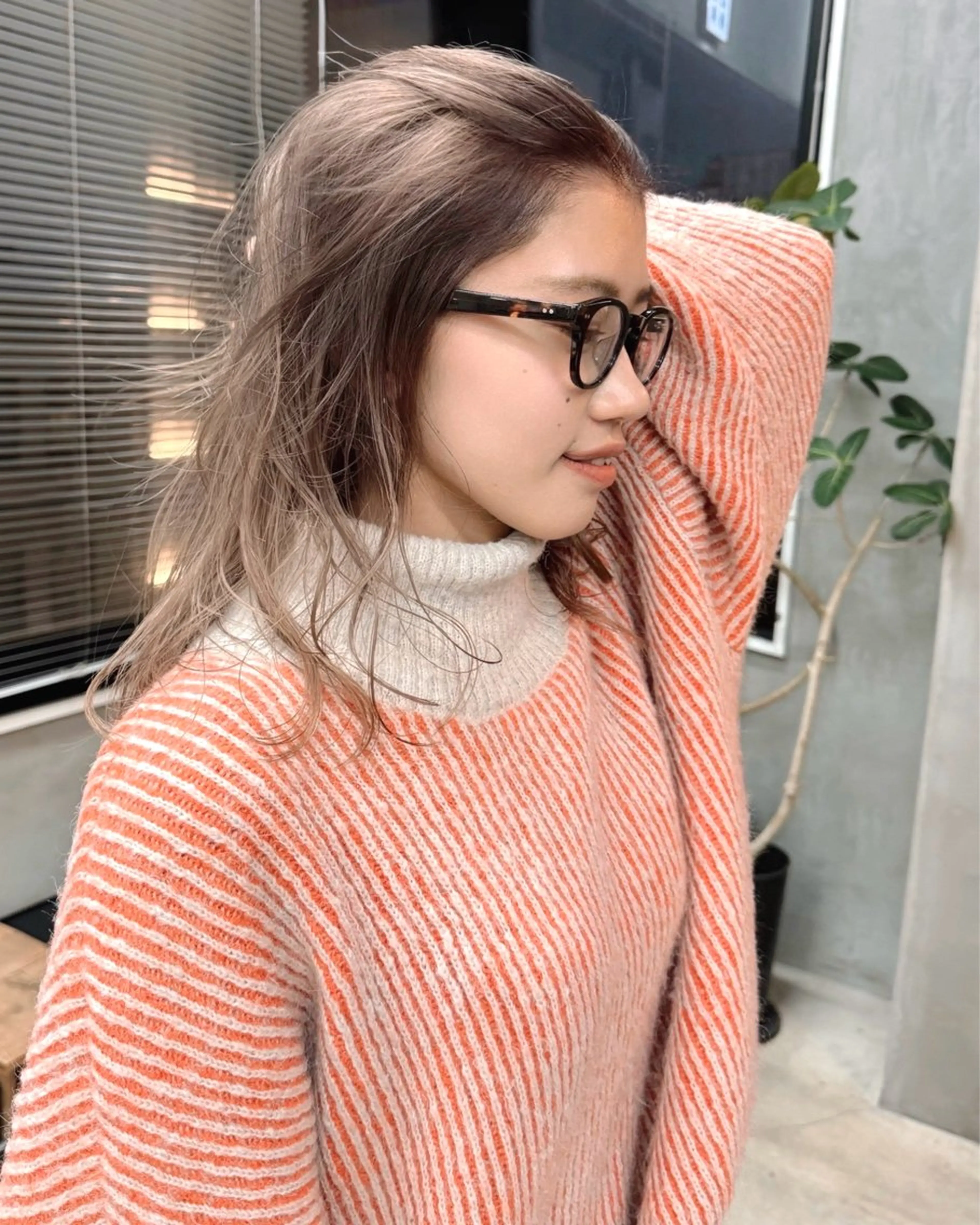 🎟️【4回目以降クーポン】✨ケアブリーチ＋カラー＋シャンプーブローの写真