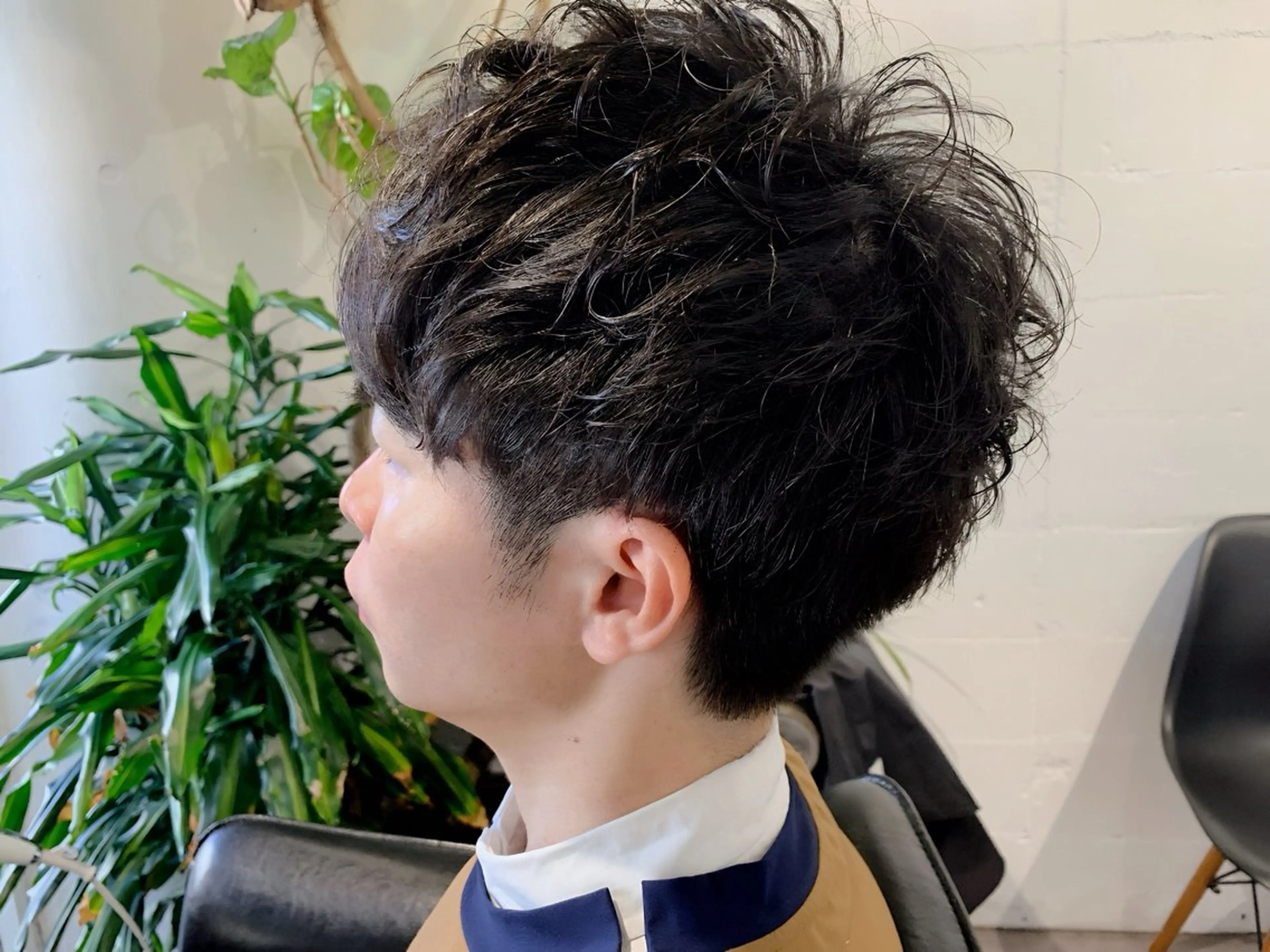 ショート カット パーマ メンズパーマ shell 宮下のヘアスタイル