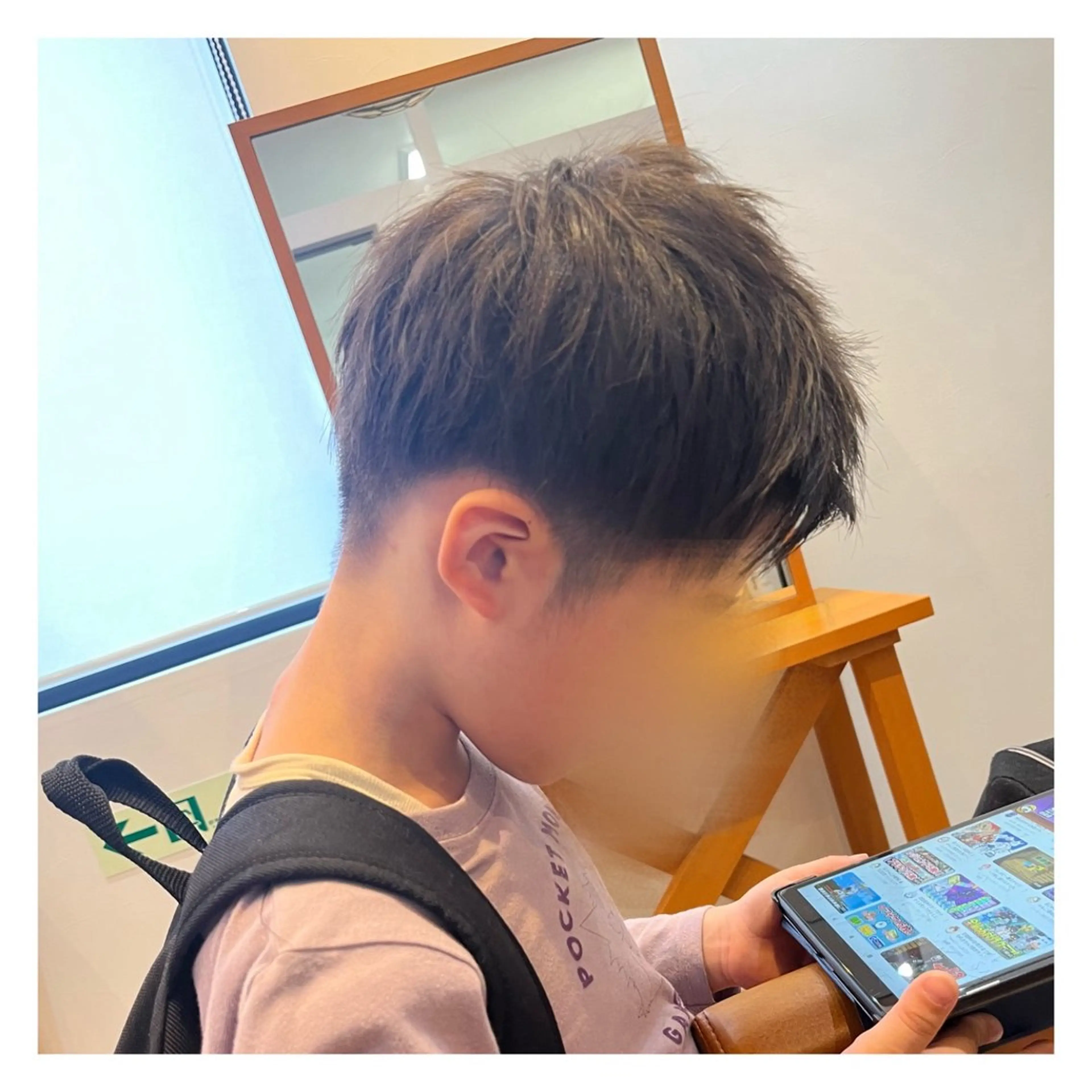 メンズ キッズ 北上 春華のヘアスタイル