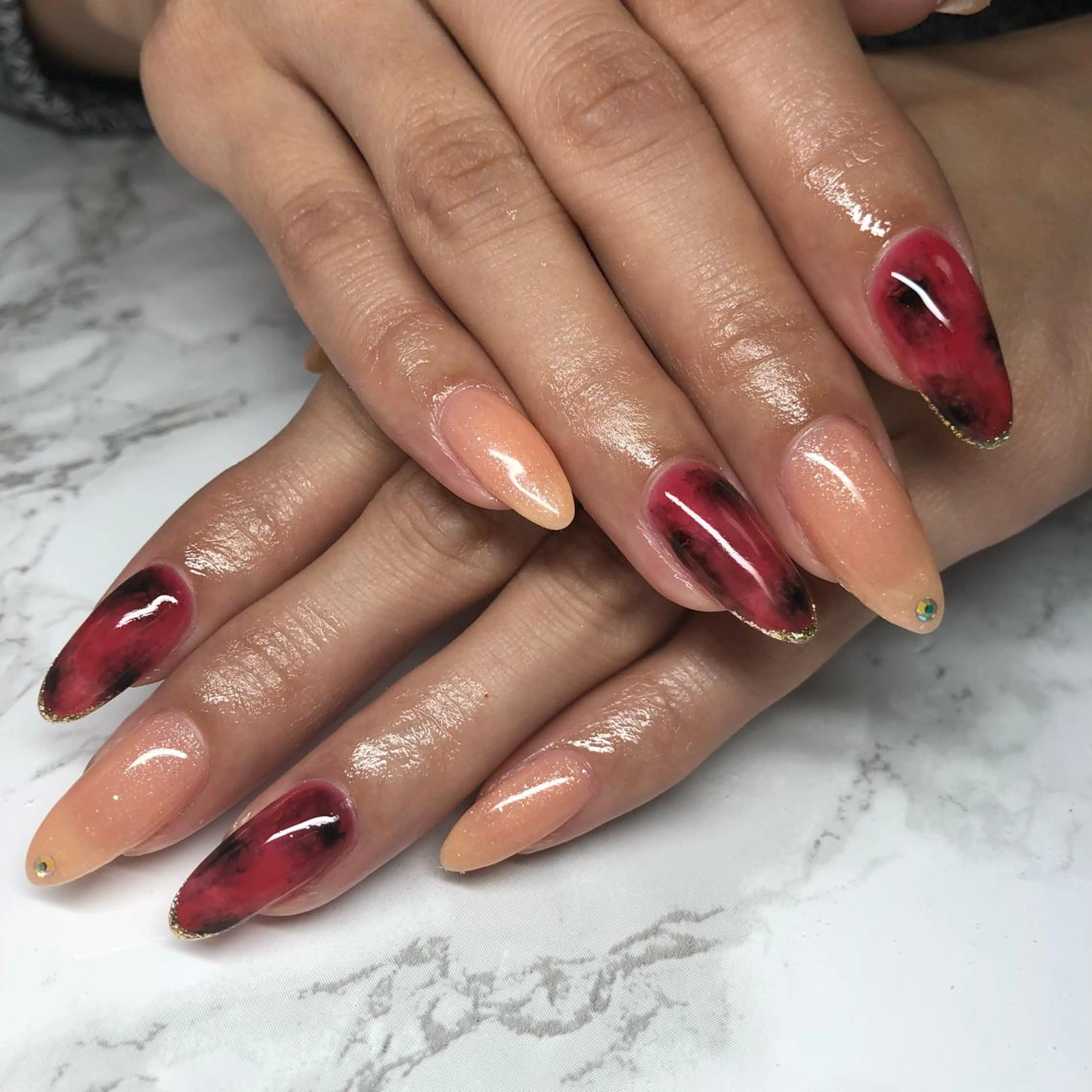 ネイル 🎀 RI🎀のネイルデザイン