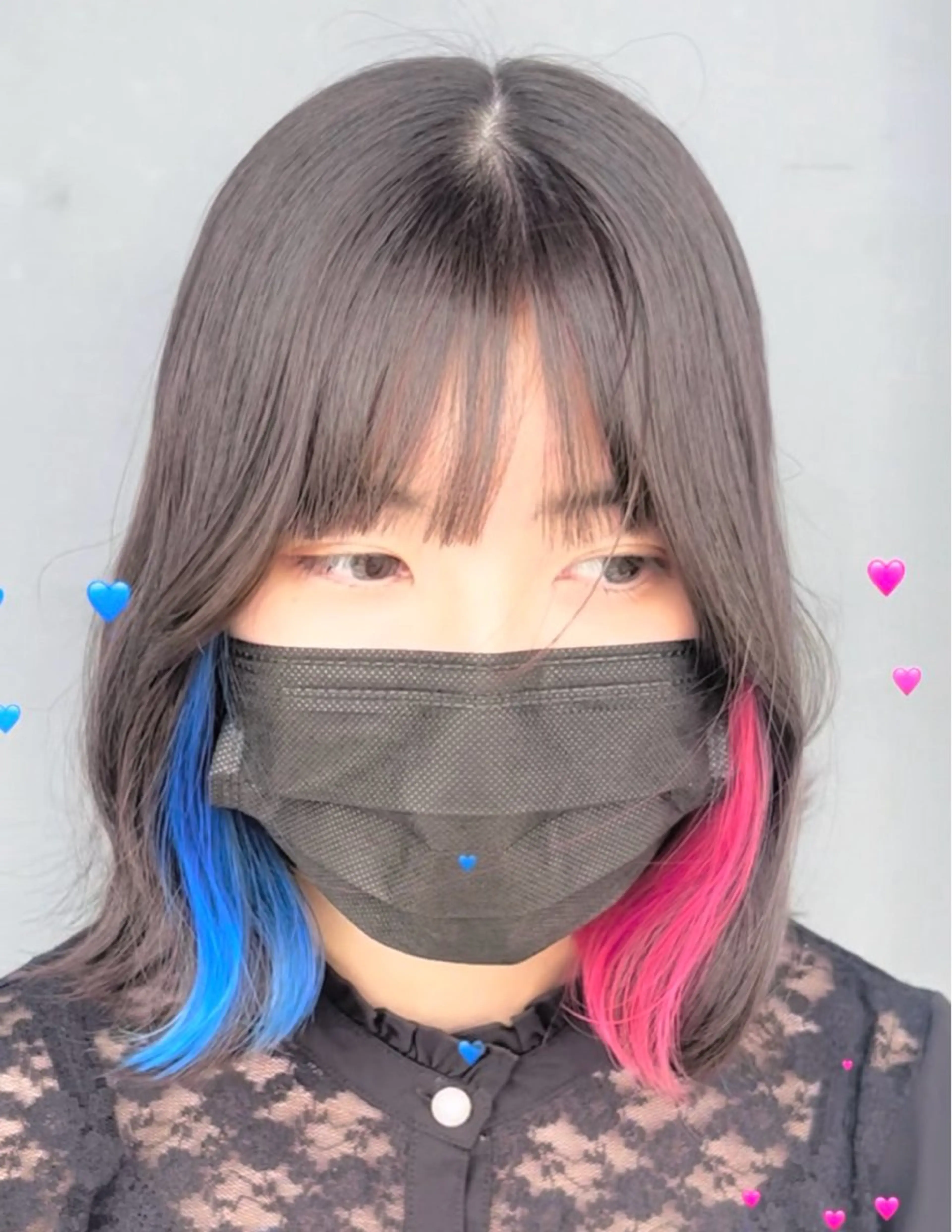 ショート カラー ハイトーン、カラー 特化⟡.·すわ☁️のヘアスタイル