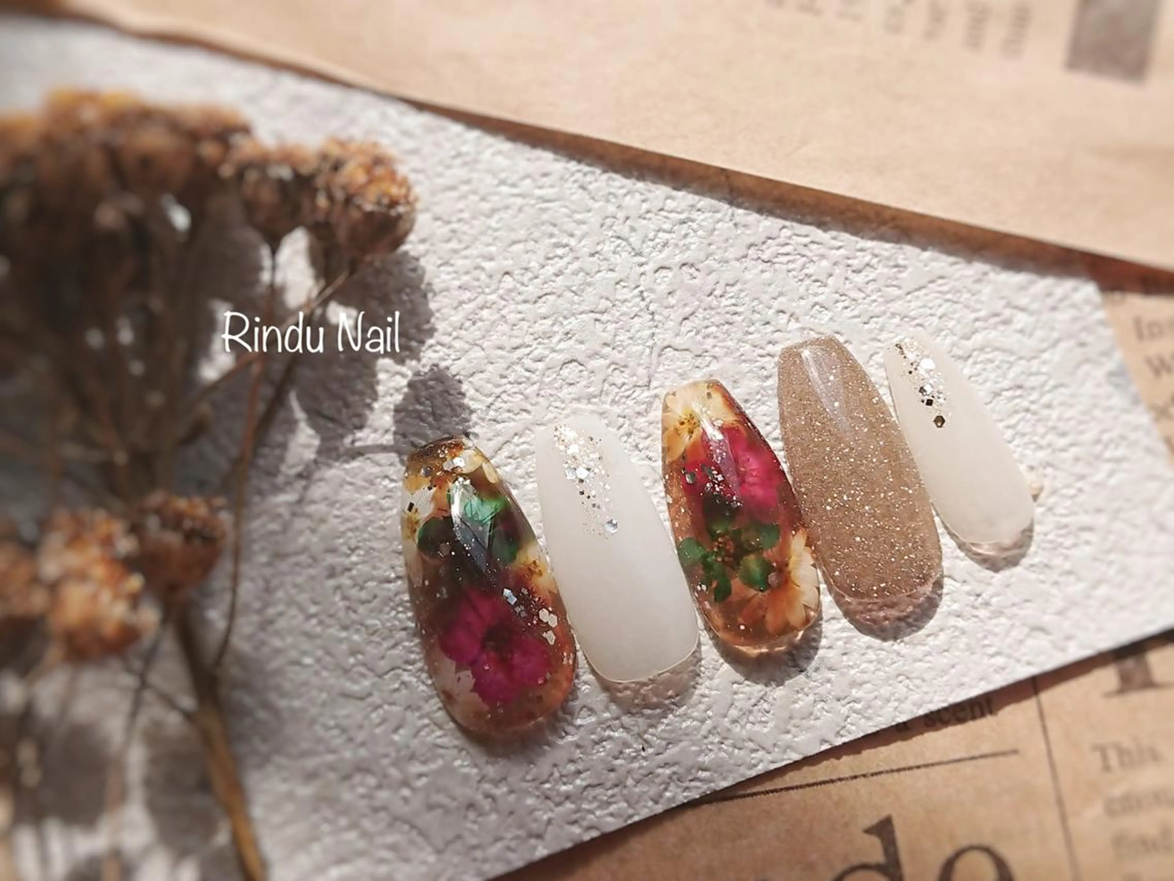 ネイル ニュアンスネイル Rindu Nail 名駅miniのネイルデザイン