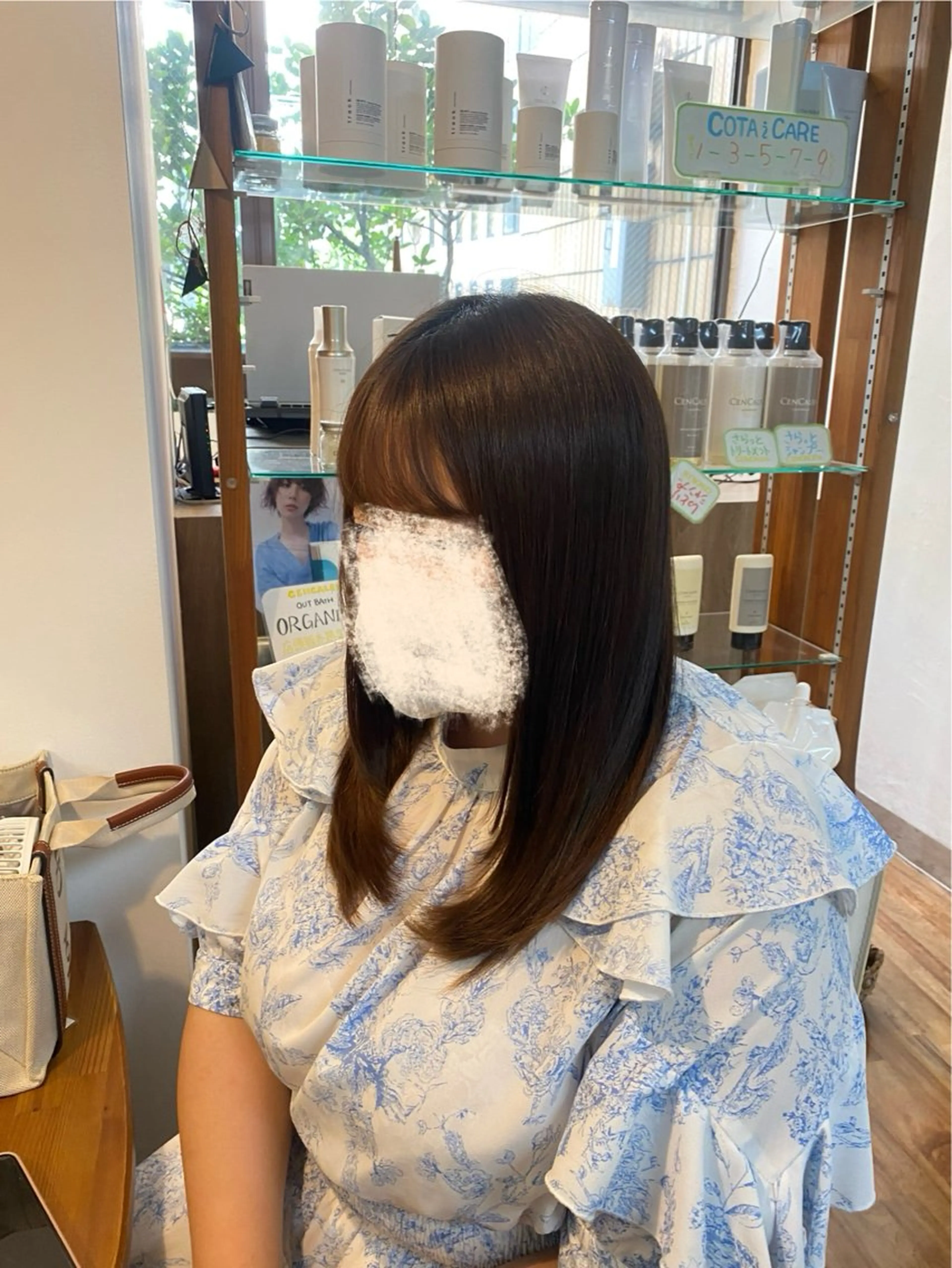 セミロング カラー ヘアアレンジ 大塚メンズカット エシカル🌱松原大将のヘアスタイル