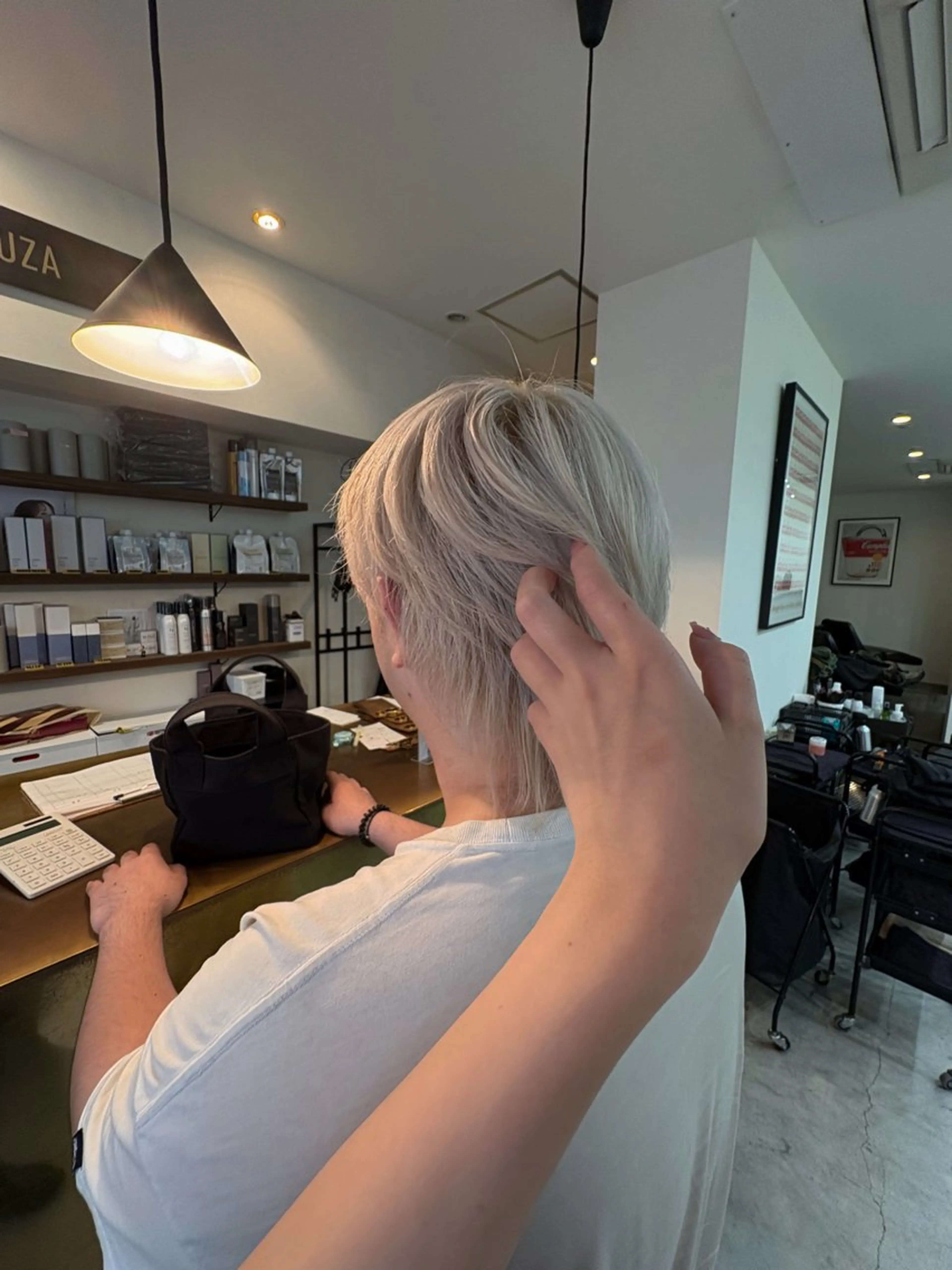 カラー メンズ カット ヘアカラー みやもと こゆきのヘアスタイル