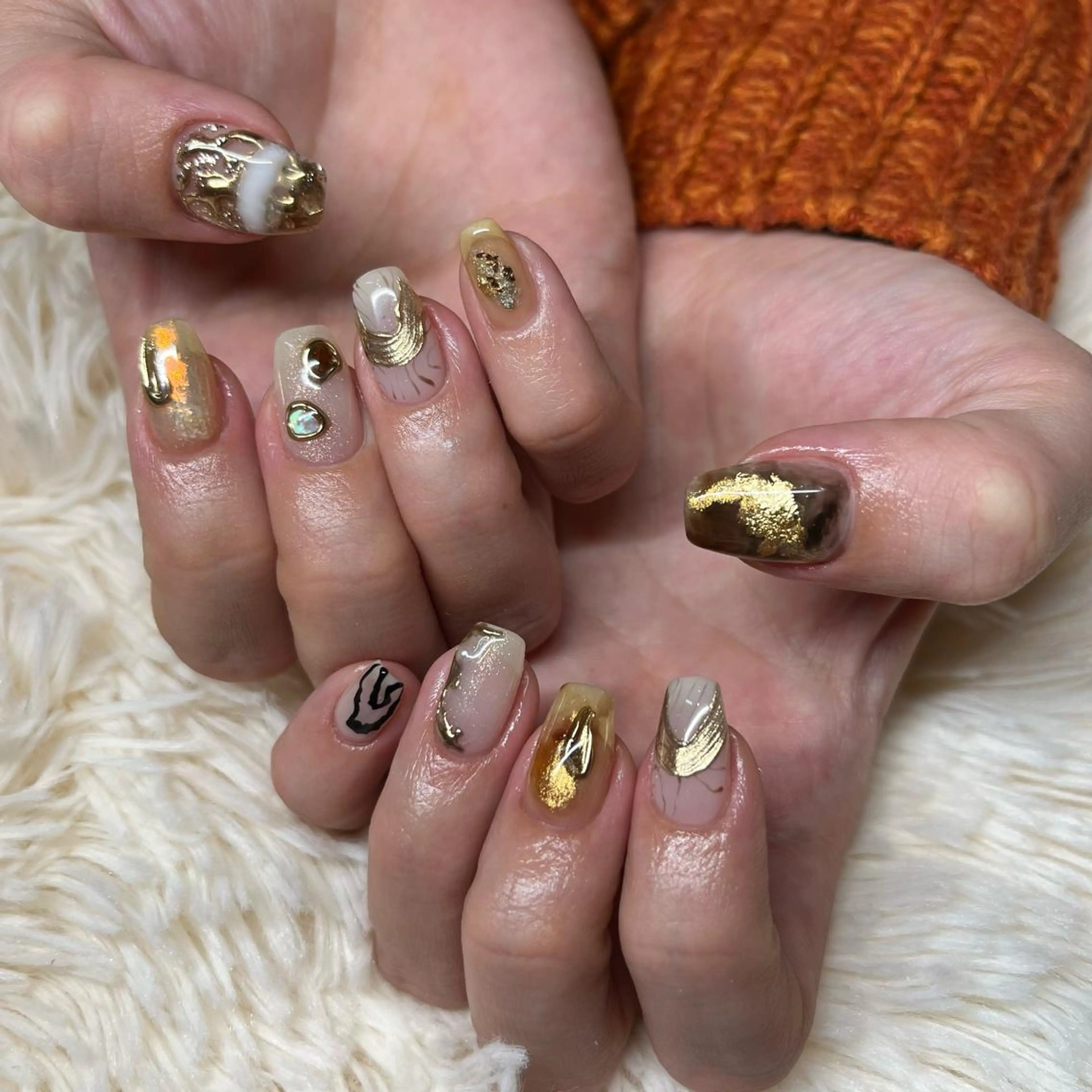 ネイル NORA nail UMEDA MAIのネイルデザイン