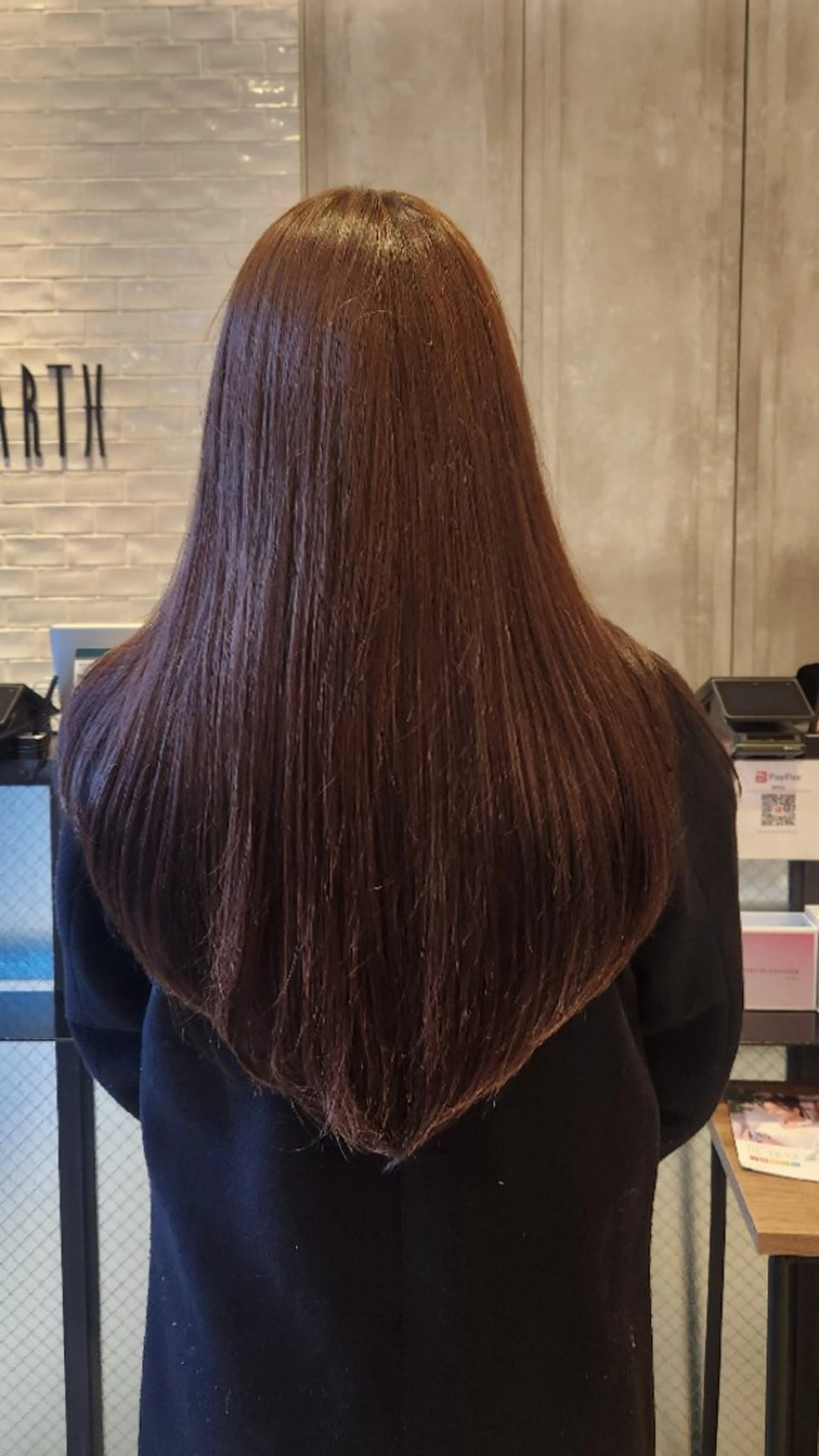 カラー 大矢 安純のヘアスタイル