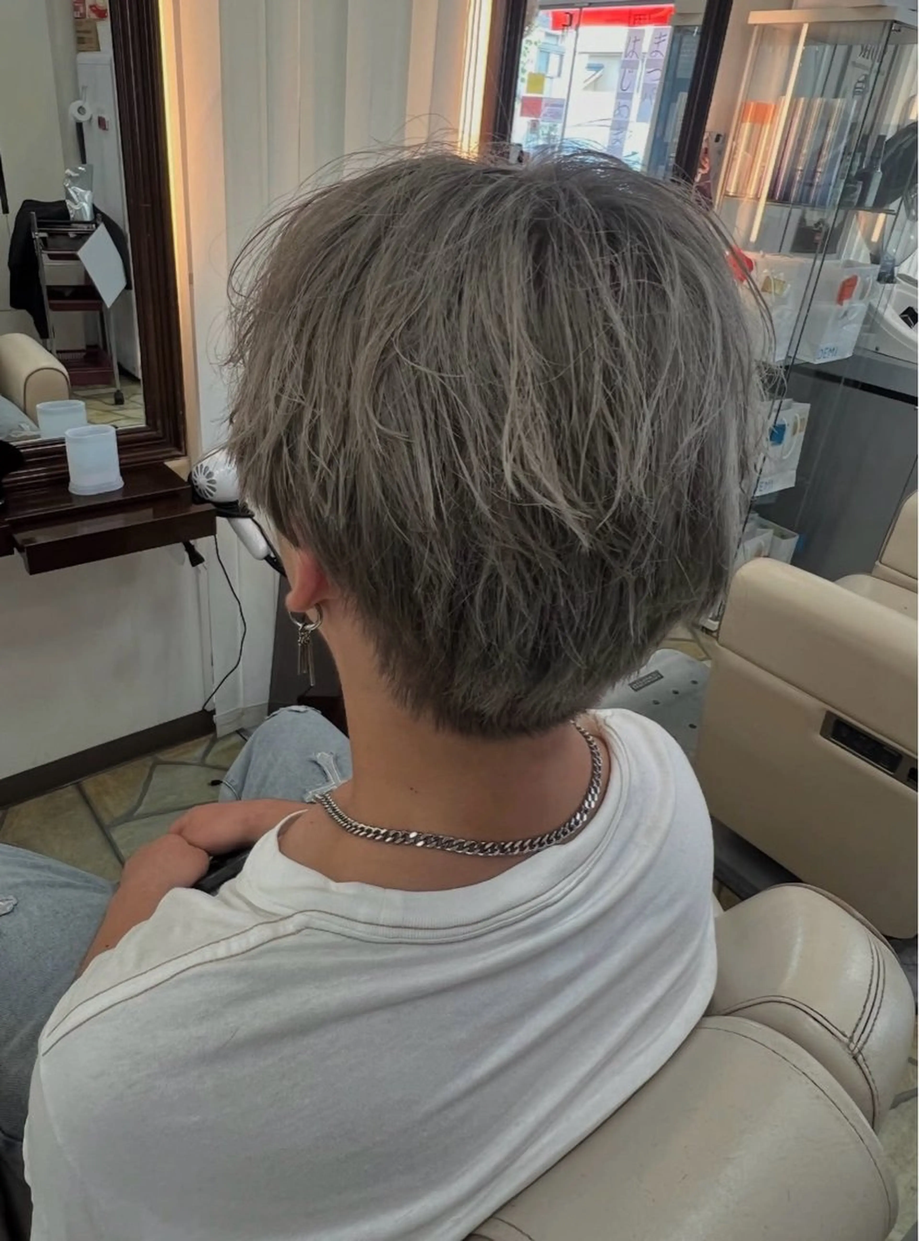 カラー メンズ Shouki .222のヘアスタイル