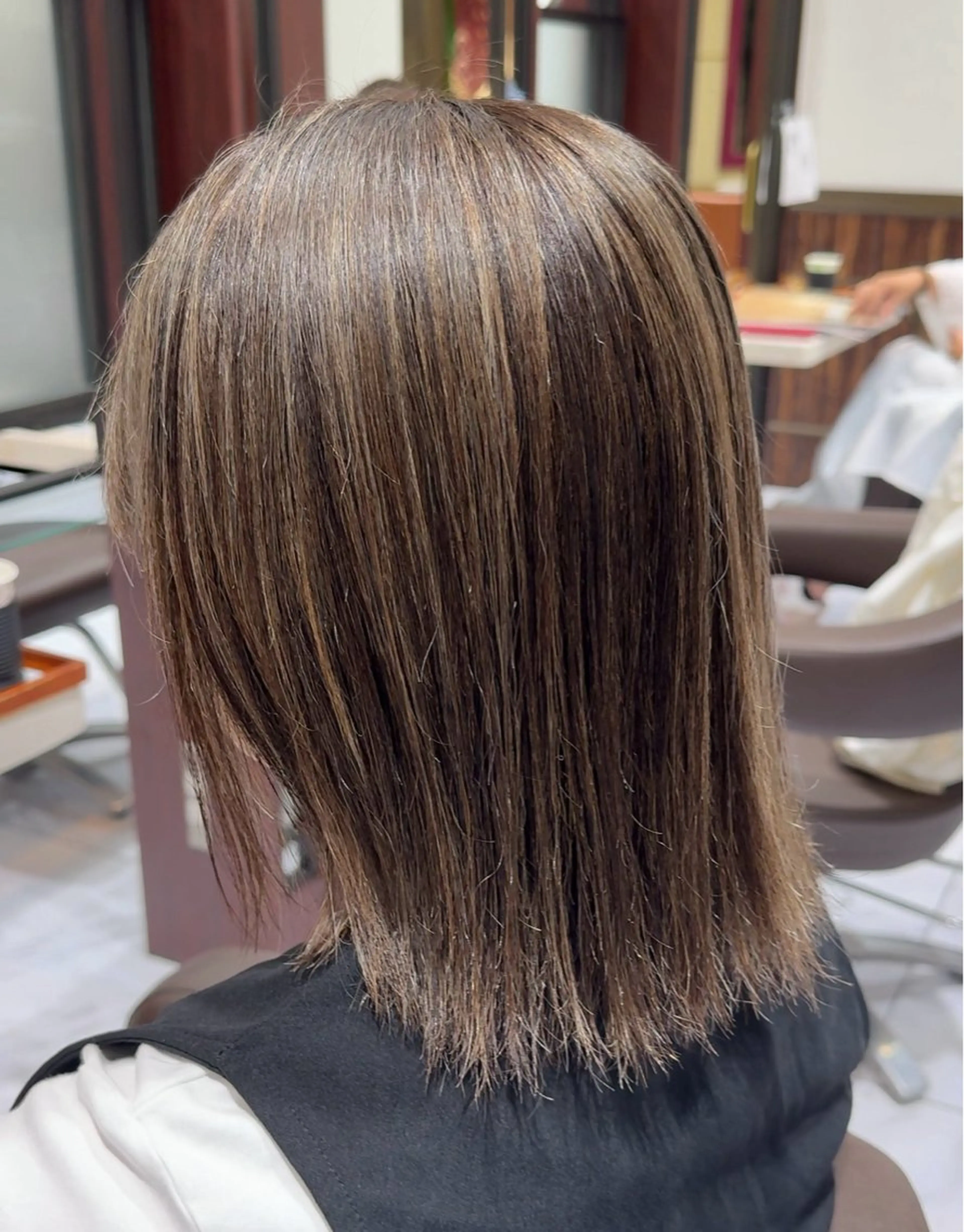 🌿白髪ぼかしカラー+超音波TRの写真