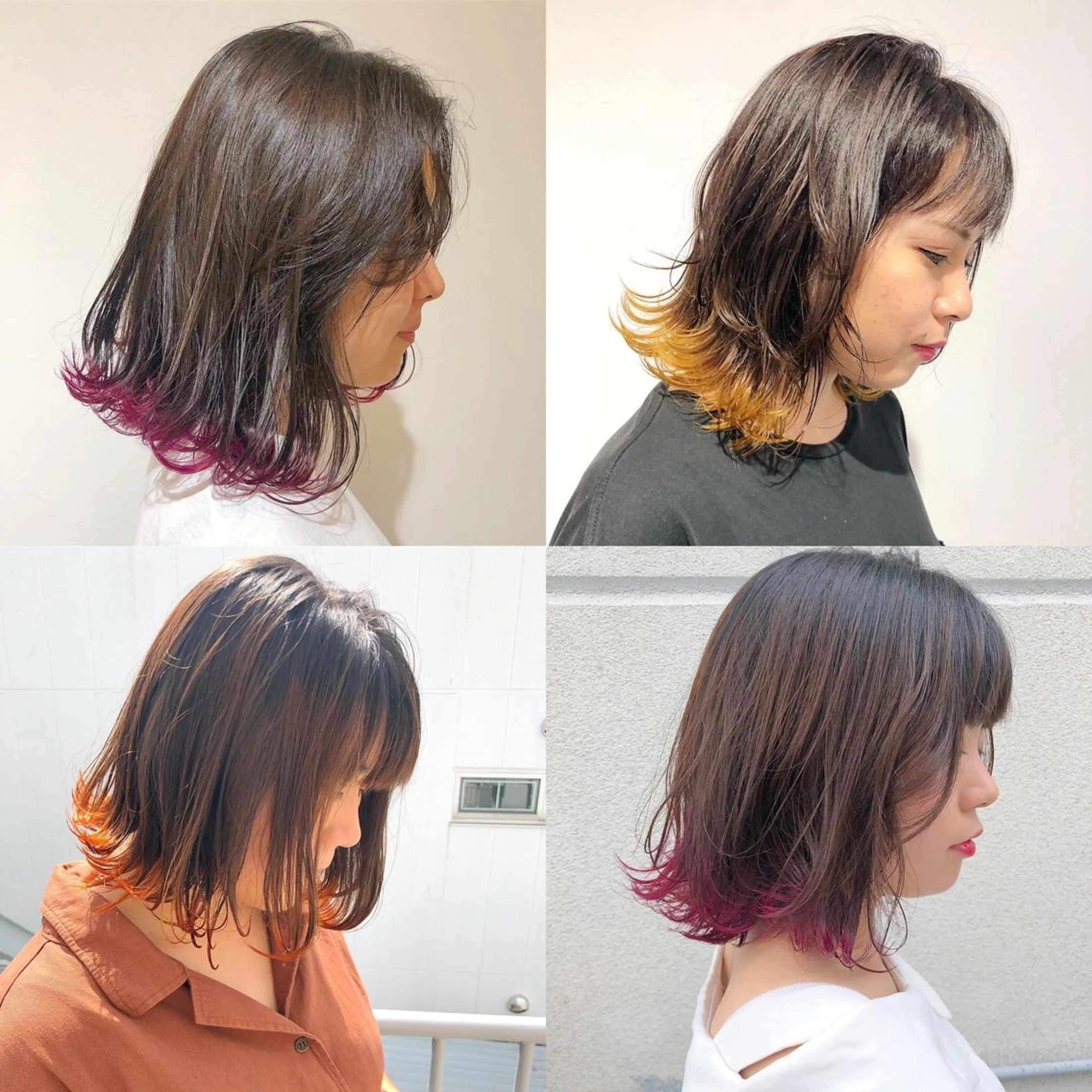 ミディアム カラー ヘアアレンジ 【池袋/スパイキー ショート】ⓝⓘⓜⓤのヘアスタイル