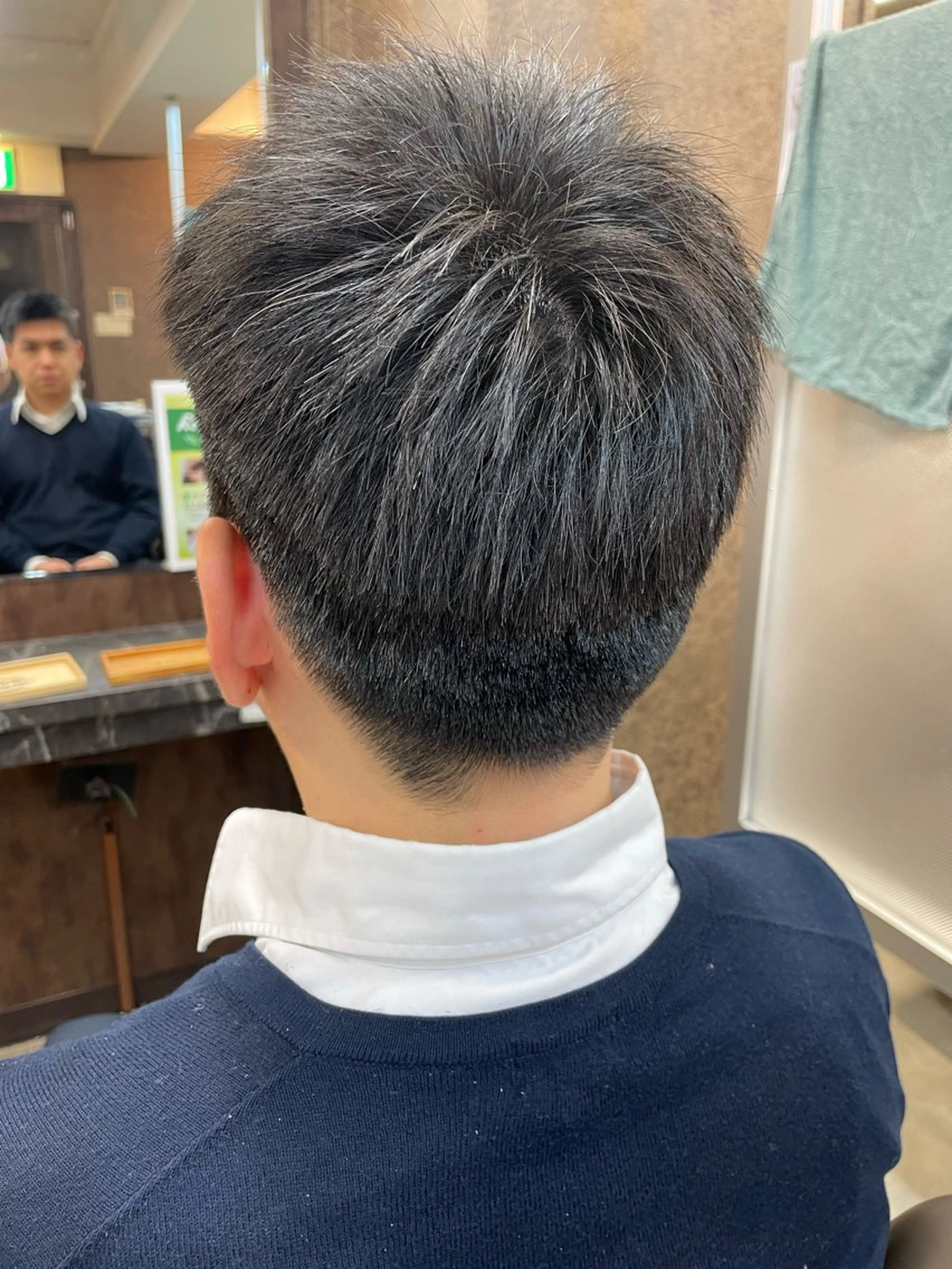 ショート メンズ メンズパーマ特化 カバヤマ　リョウのヘアスタイル