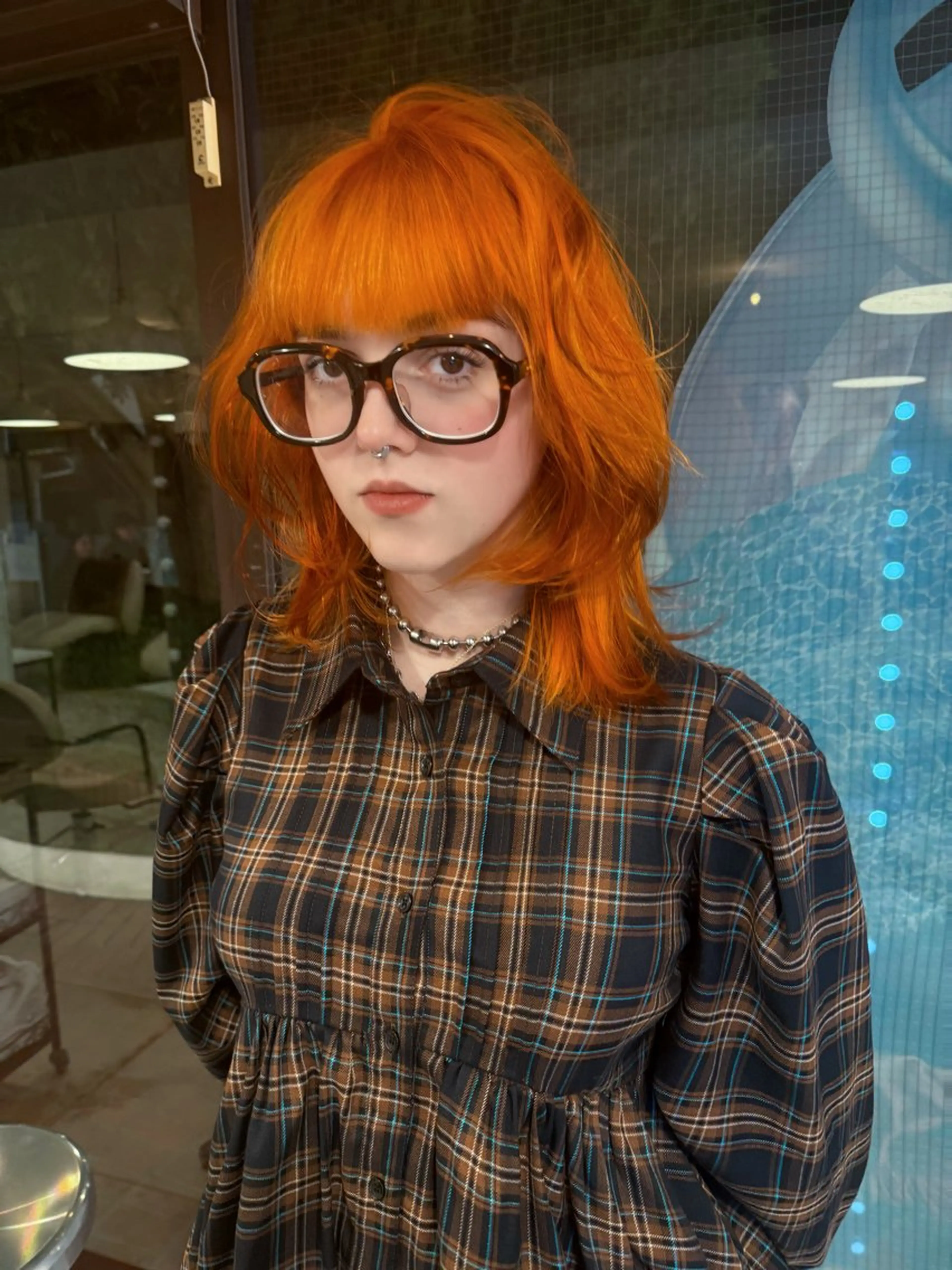 ミディアム カラー ヘアアレンジ @kyoniyy KYONIのヘアスタイル