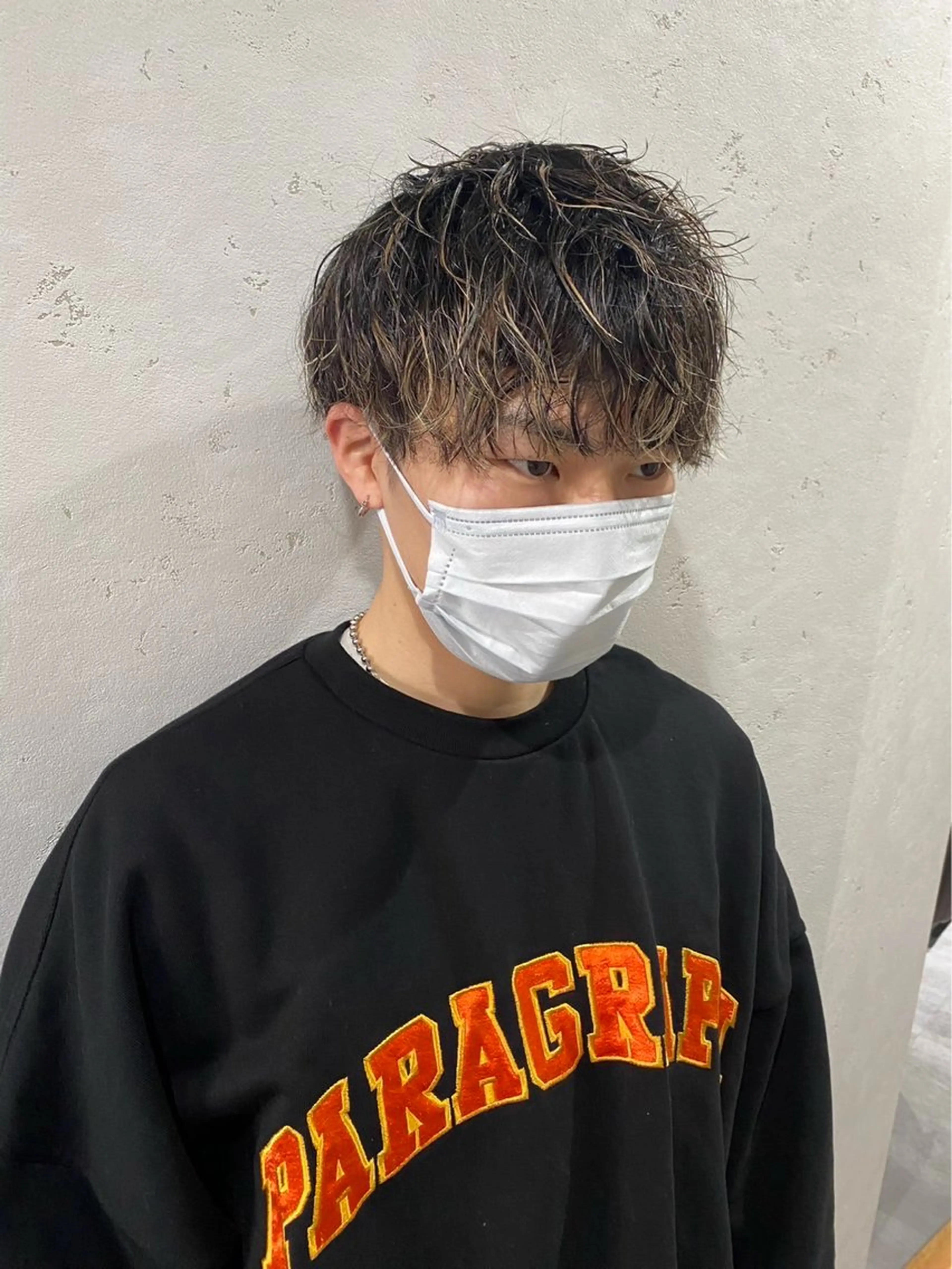 メンズ アオイ/透明感カラー レイヤー🌙のヘアスタイル