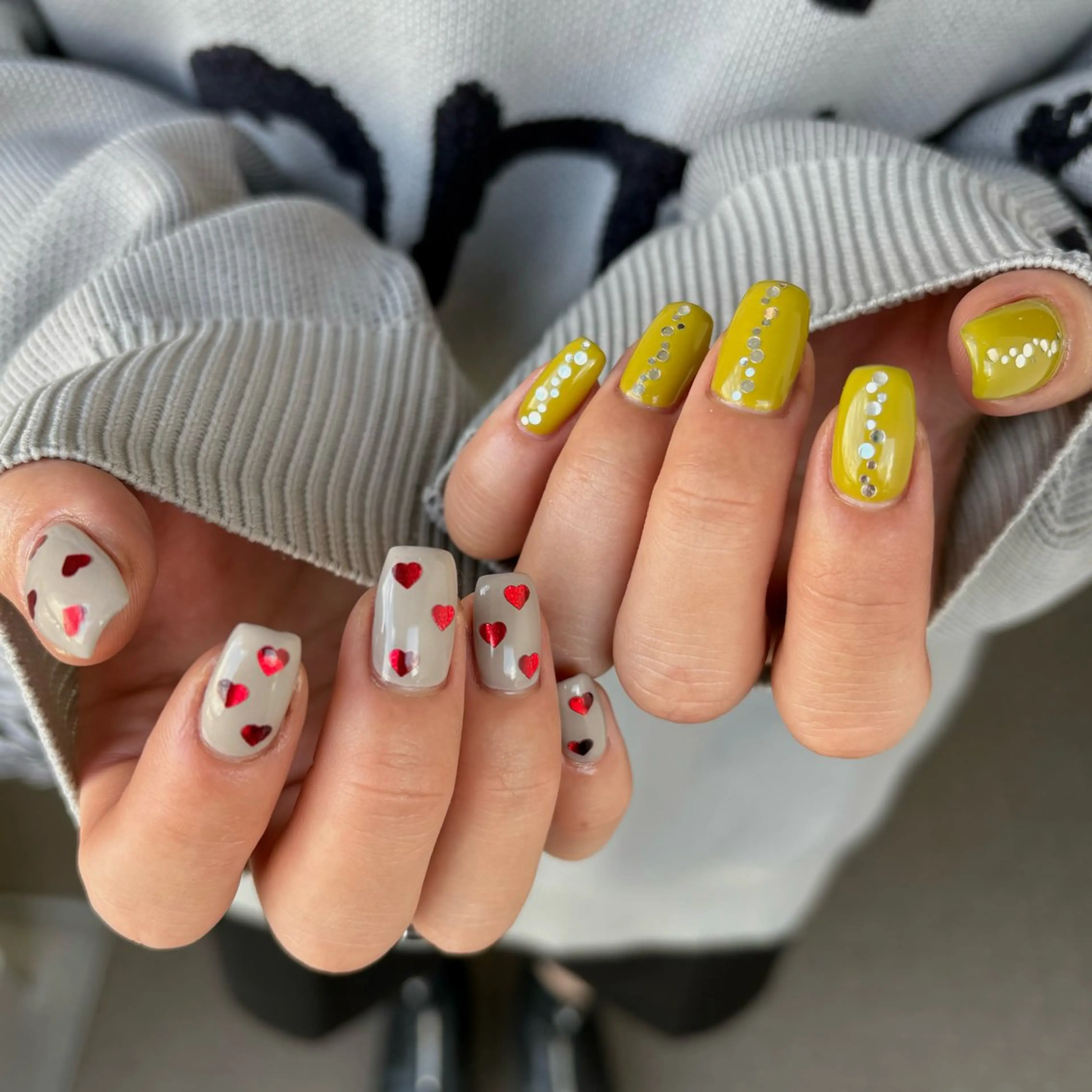 ネイル ハンドネイル カメレオン京橋🌻 草葉由佳のネイルデザイン