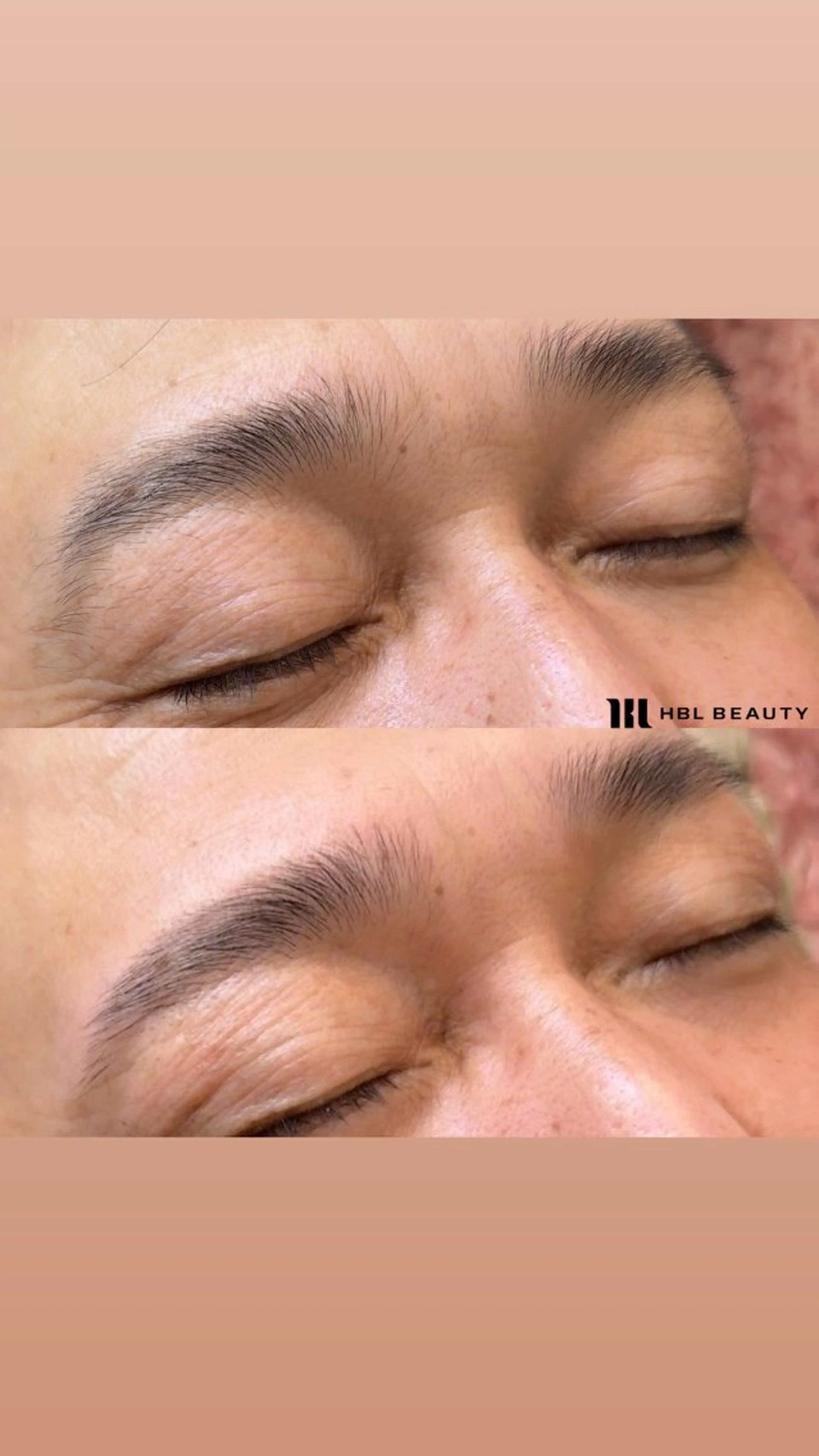 アイブロウ ハリウッドブロウリフト eye＋hair tanGoi所属・み まの眉毛・アイブロウイメージ