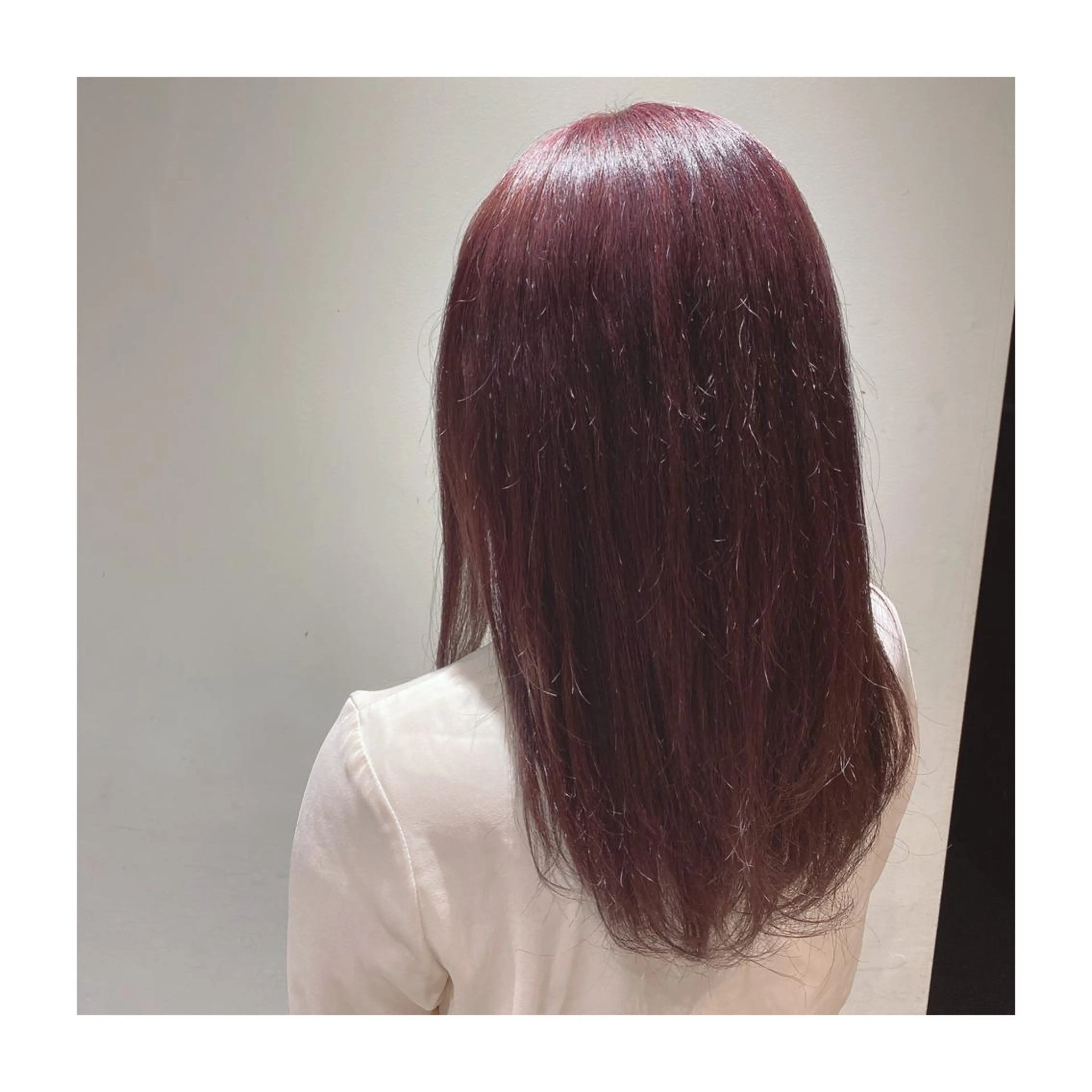 ミディアム カラー ブリーチ ブラウンカラー カシス 自信が持てるお目元に 🪽✨moemiのマツエク・マツパデザイン