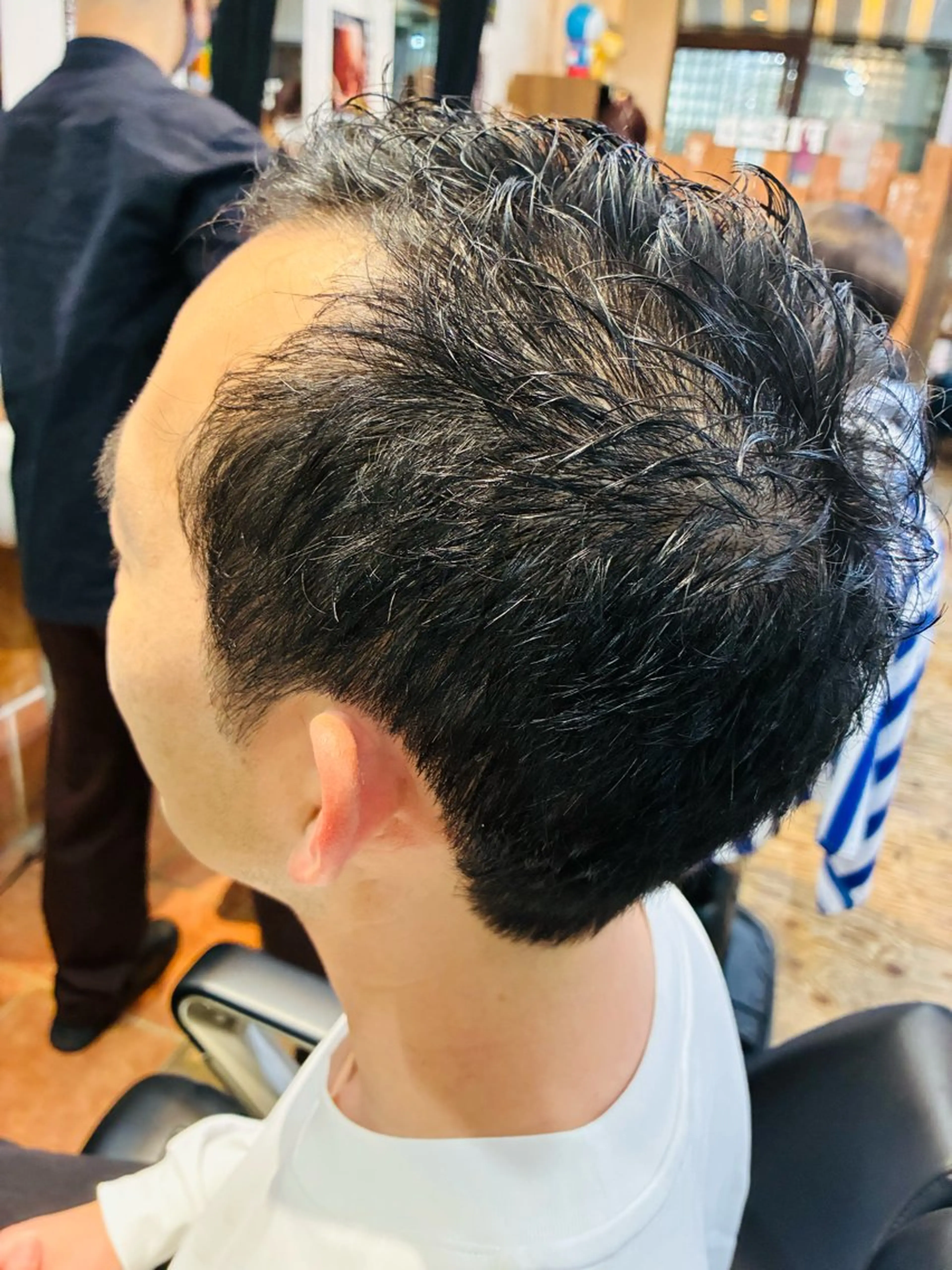 ショート メンズ 刈り上げ テラサキ ナナのヘアスタイル