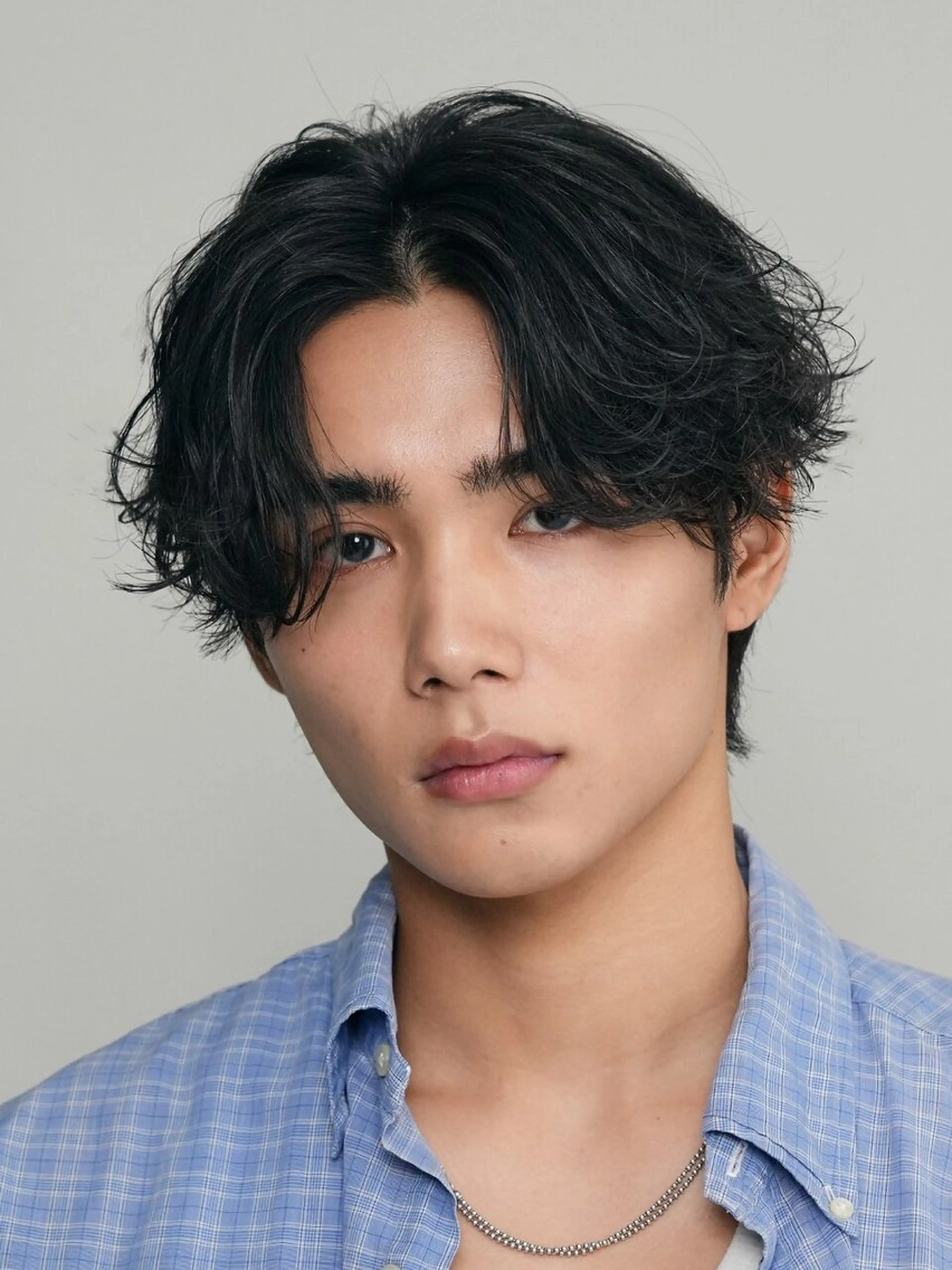 パーマ メンズ カット パーマ 安藤幹人 メンズパーマのヘアスタイル