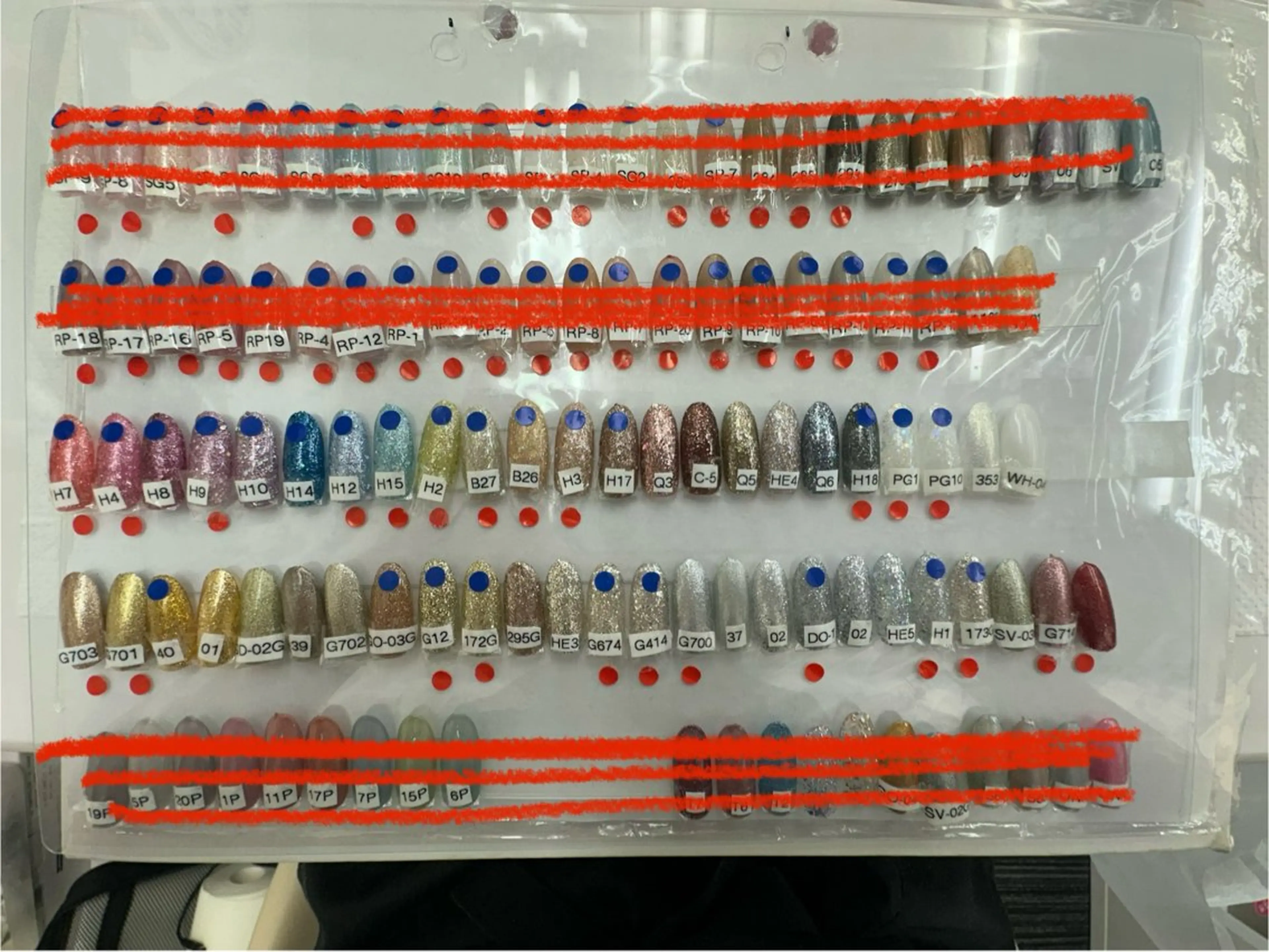 ネイル ラメ(グリッター) ラメグラデーション 伊藤 文のネイルデザイン