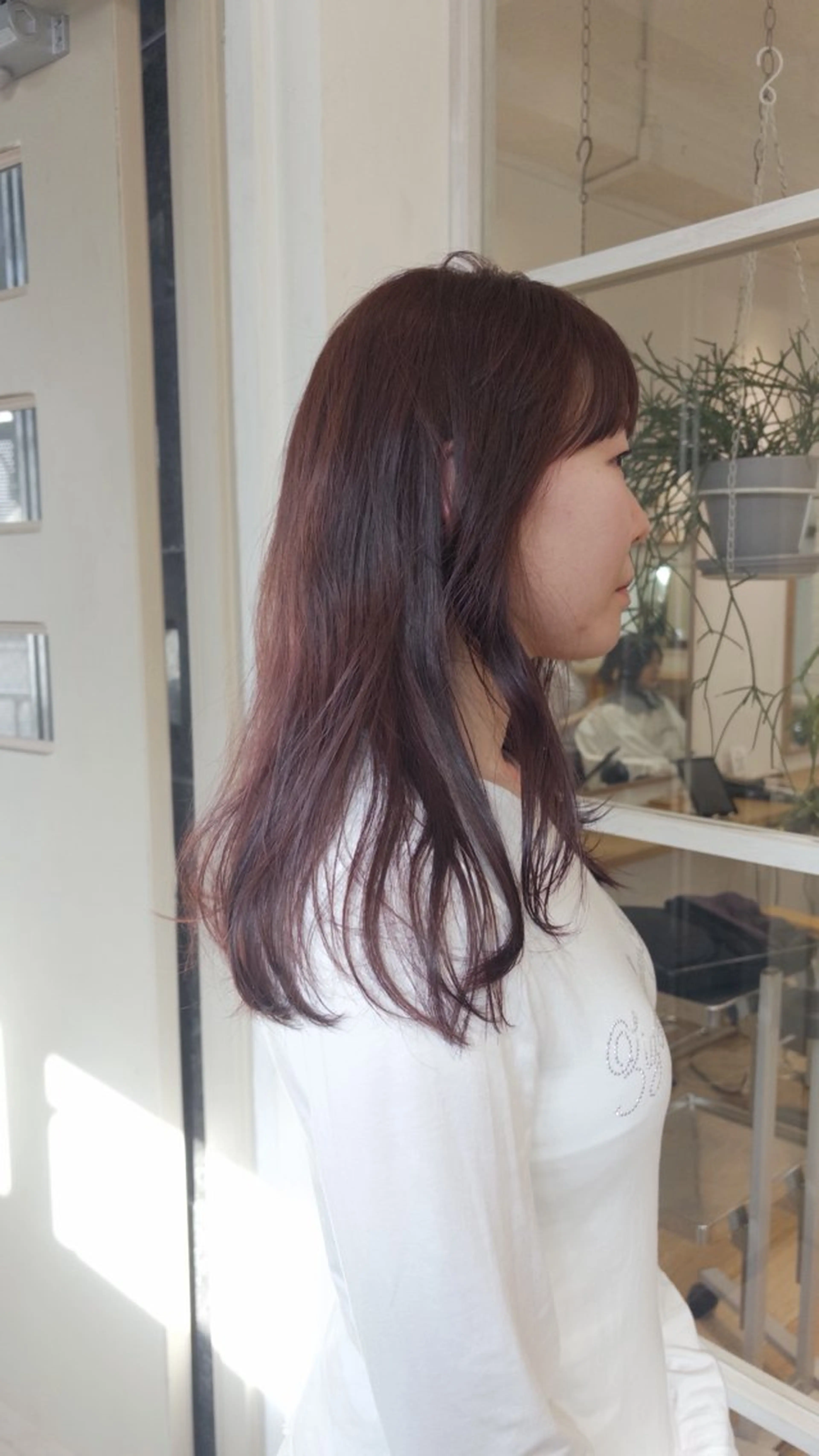 ミディアム カラー カット ヘアカラー じゅわっと暖色カラー 🍊Moemiのヘアスタイル