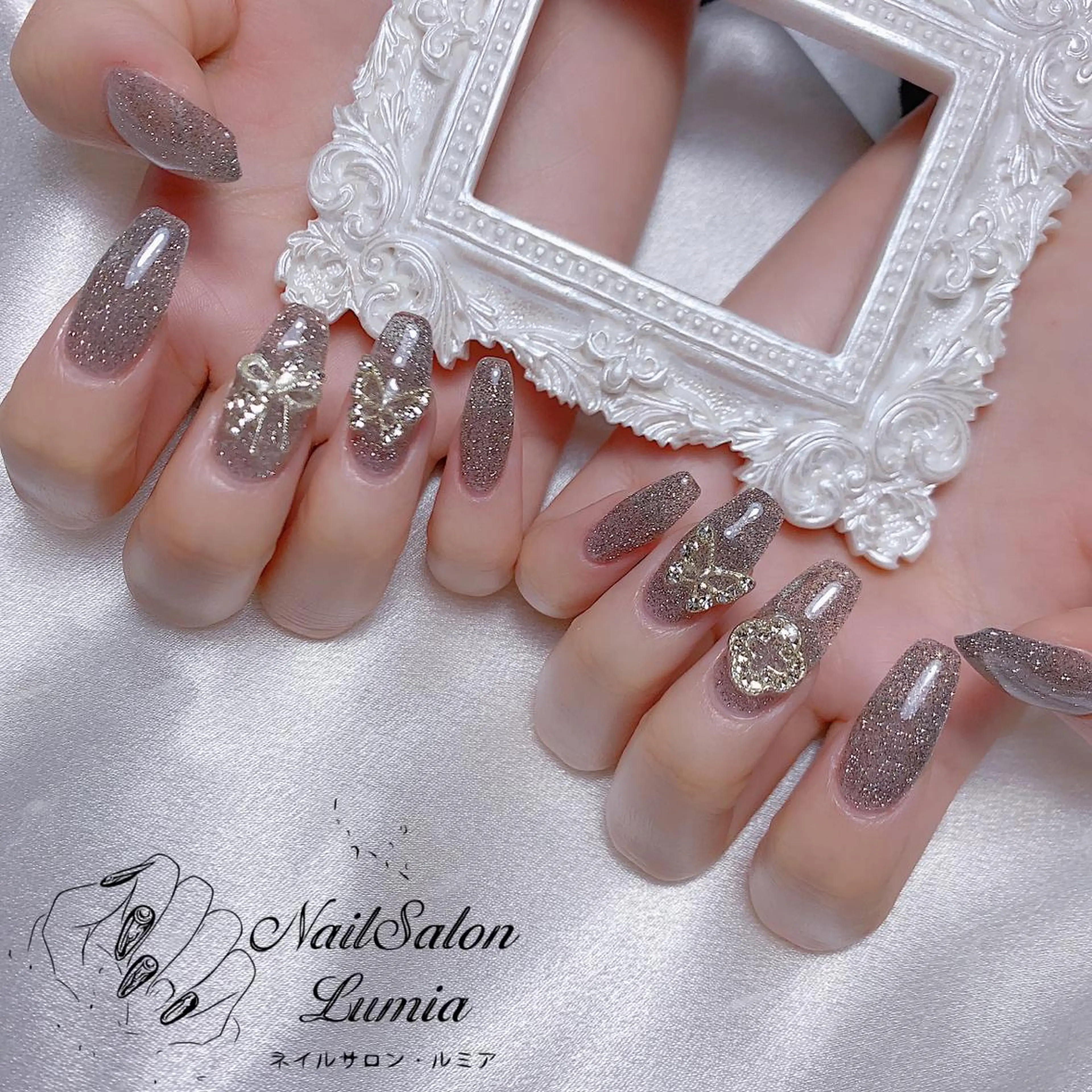 ネイル ハンドネイル ネイルサロン ルミア Lumia 店長のネイルデザイン