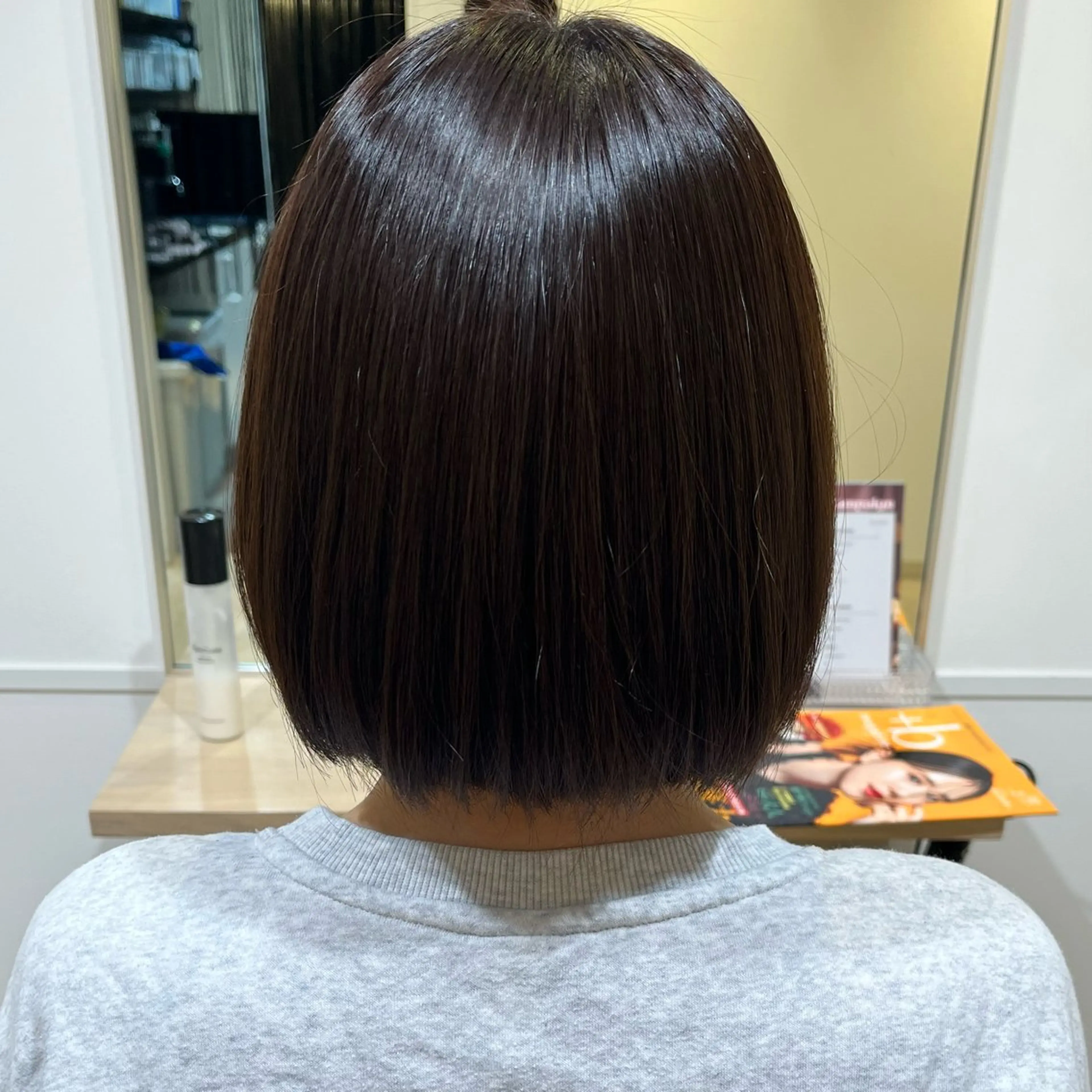 カラー ブラウンカラー ヘアカラー 新井 希実 SOUPLE.のヘアスタイル