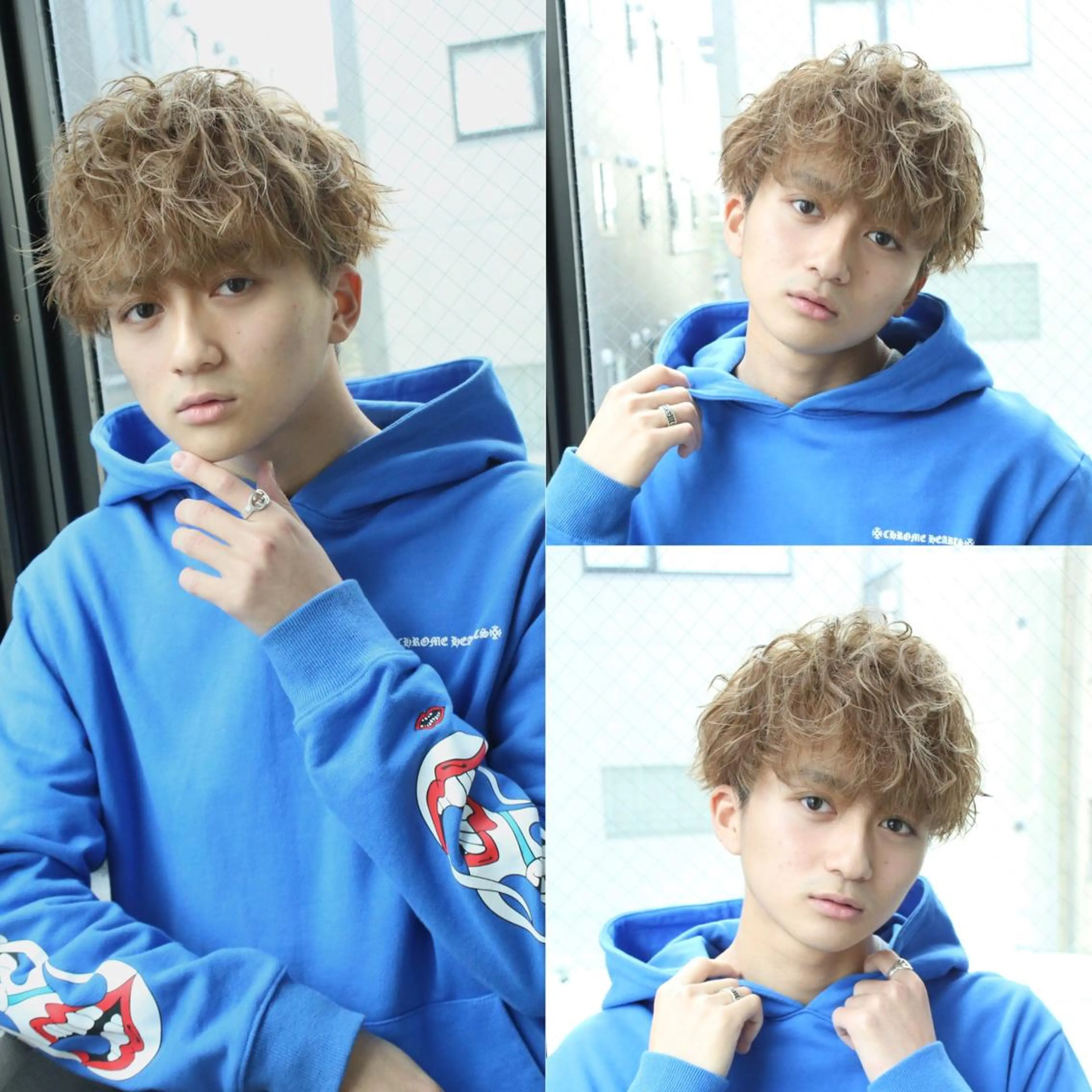 カラー パーマ ヘアアレンジ メンズ カット ヘアカラー パーマ トリートメント ヘアセット 【メンズヘアの匠】 タニ　心斎橋　アメ村のヘアスタイル